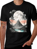 Moonlit Mountain T-Shirt