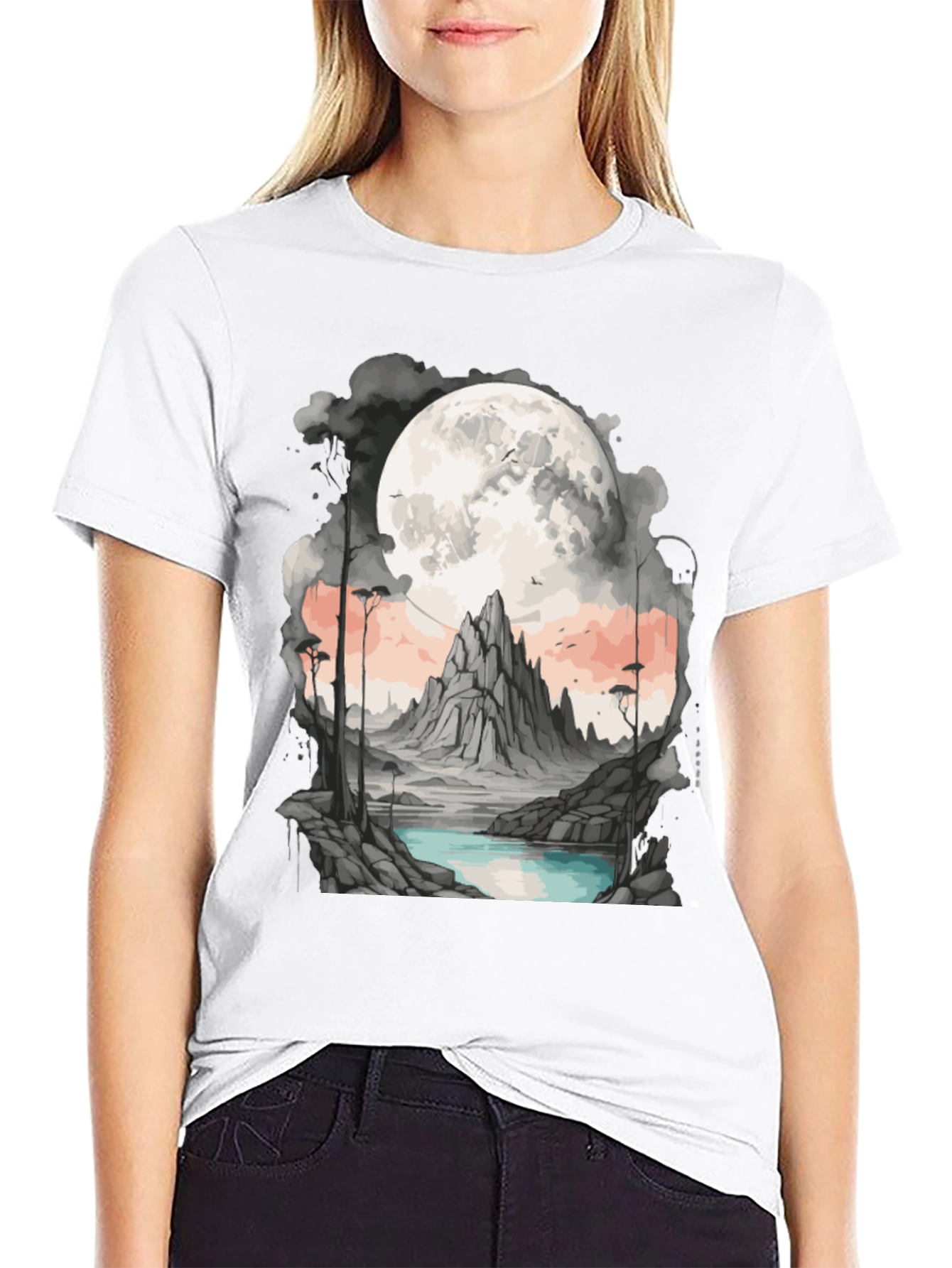 Moonlit Mountain T-Shirt