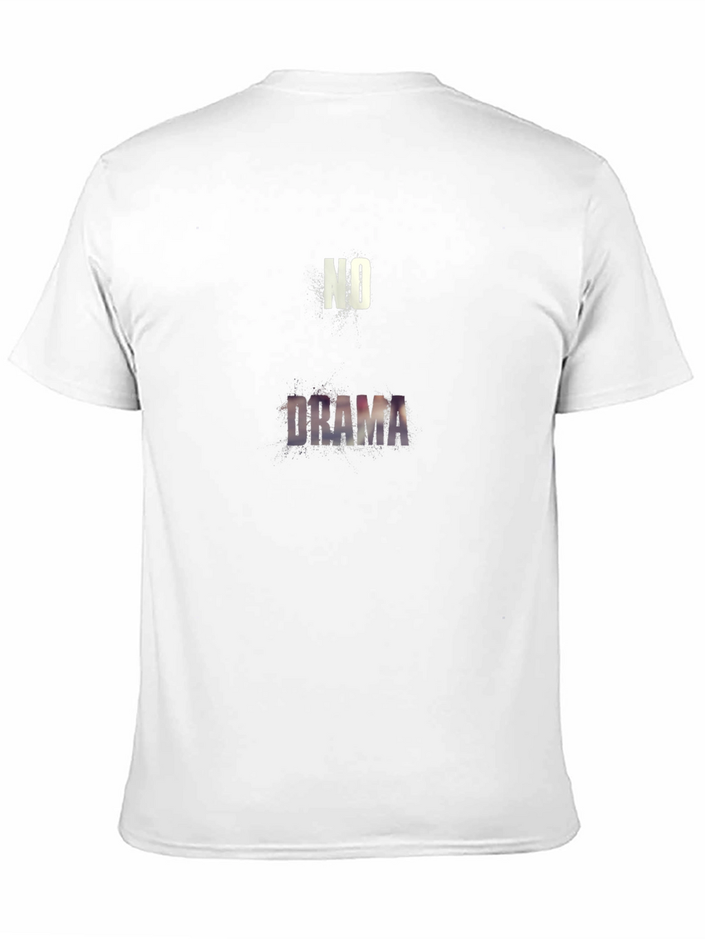 No Drama Black T-Shirt