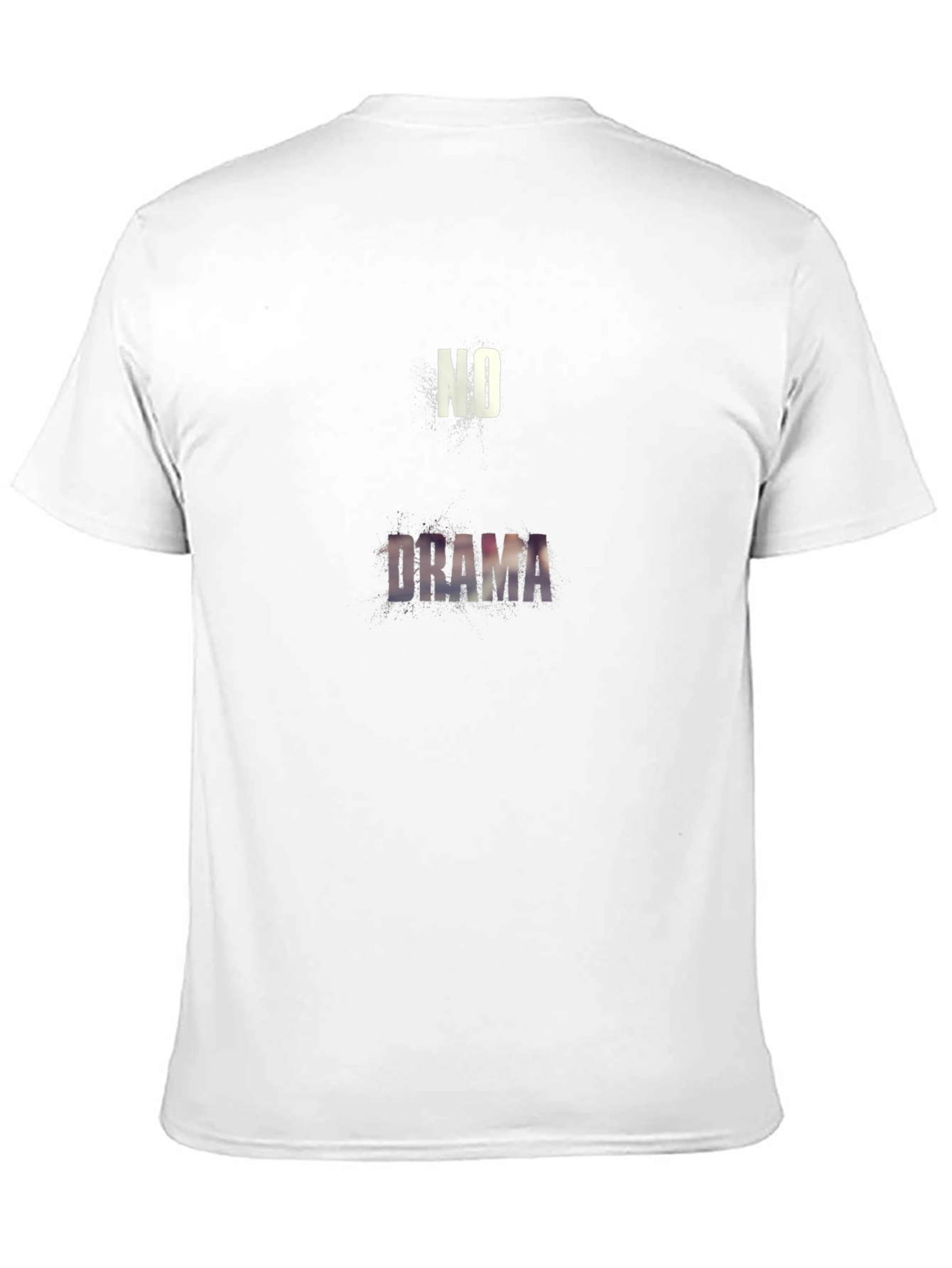 No Drama Black T-Shirt