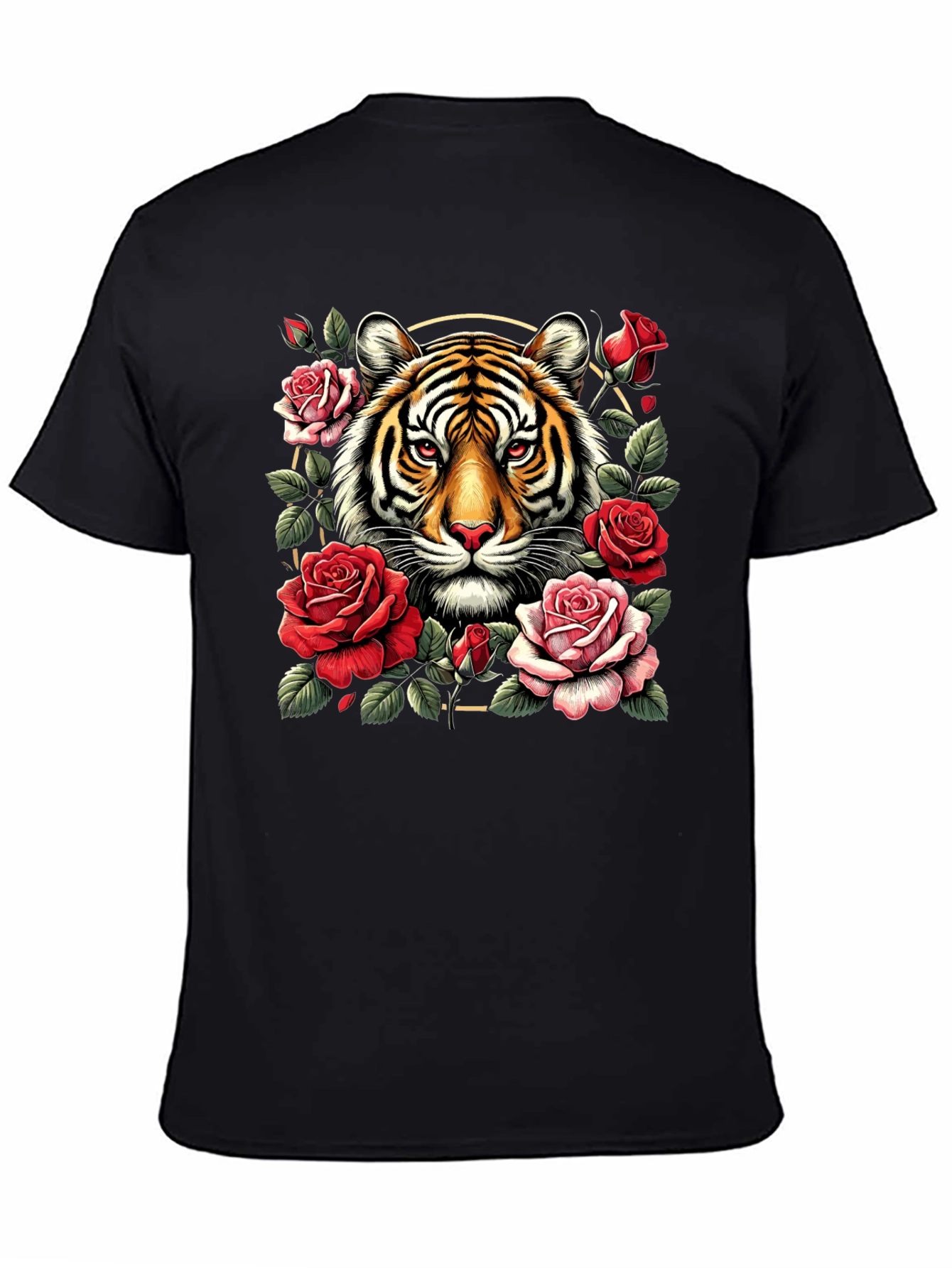 Tiger & Roses Graphic Tee