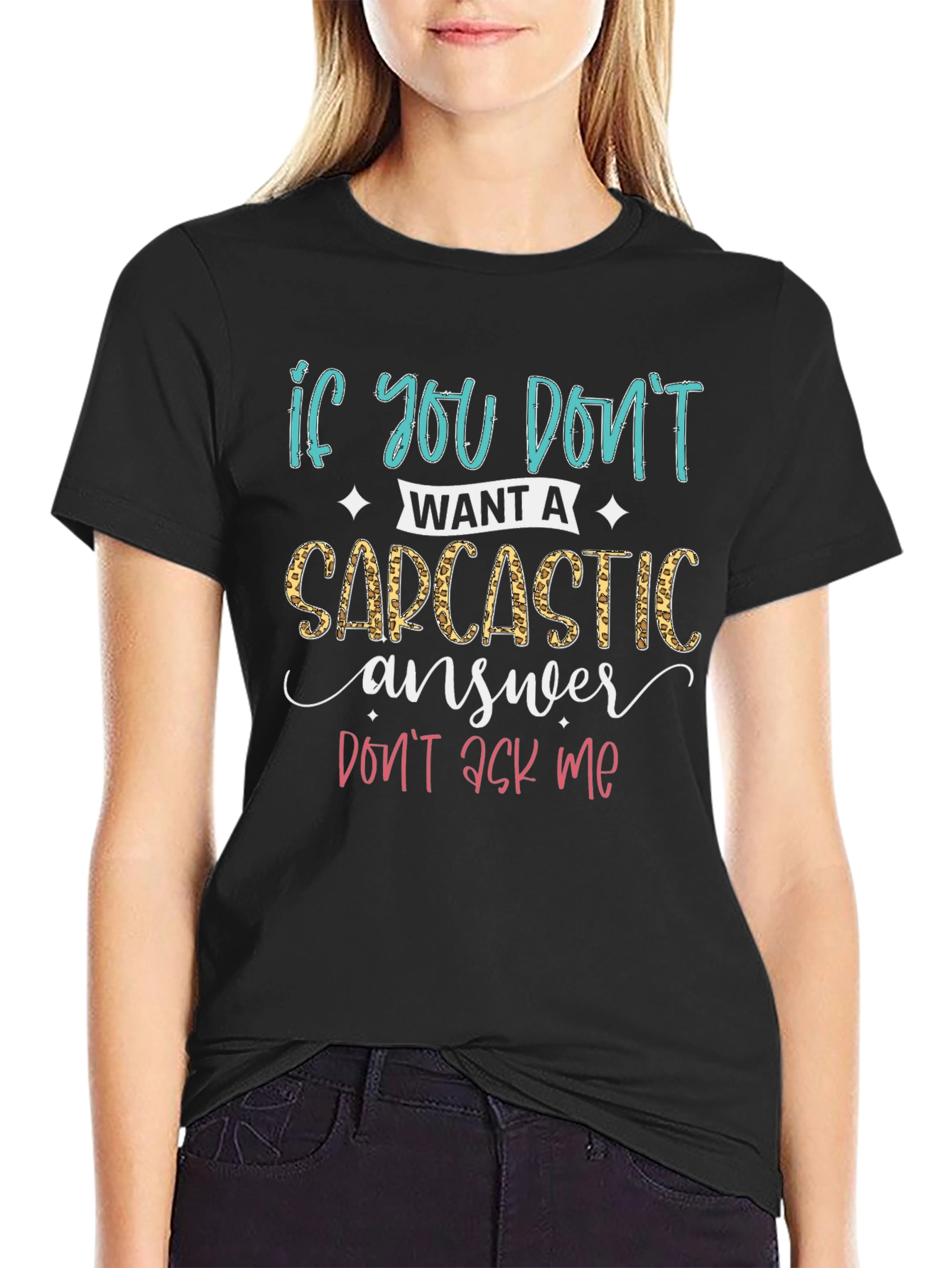 Sarcastic Answer T-Shirt - Funny Graphic Tee