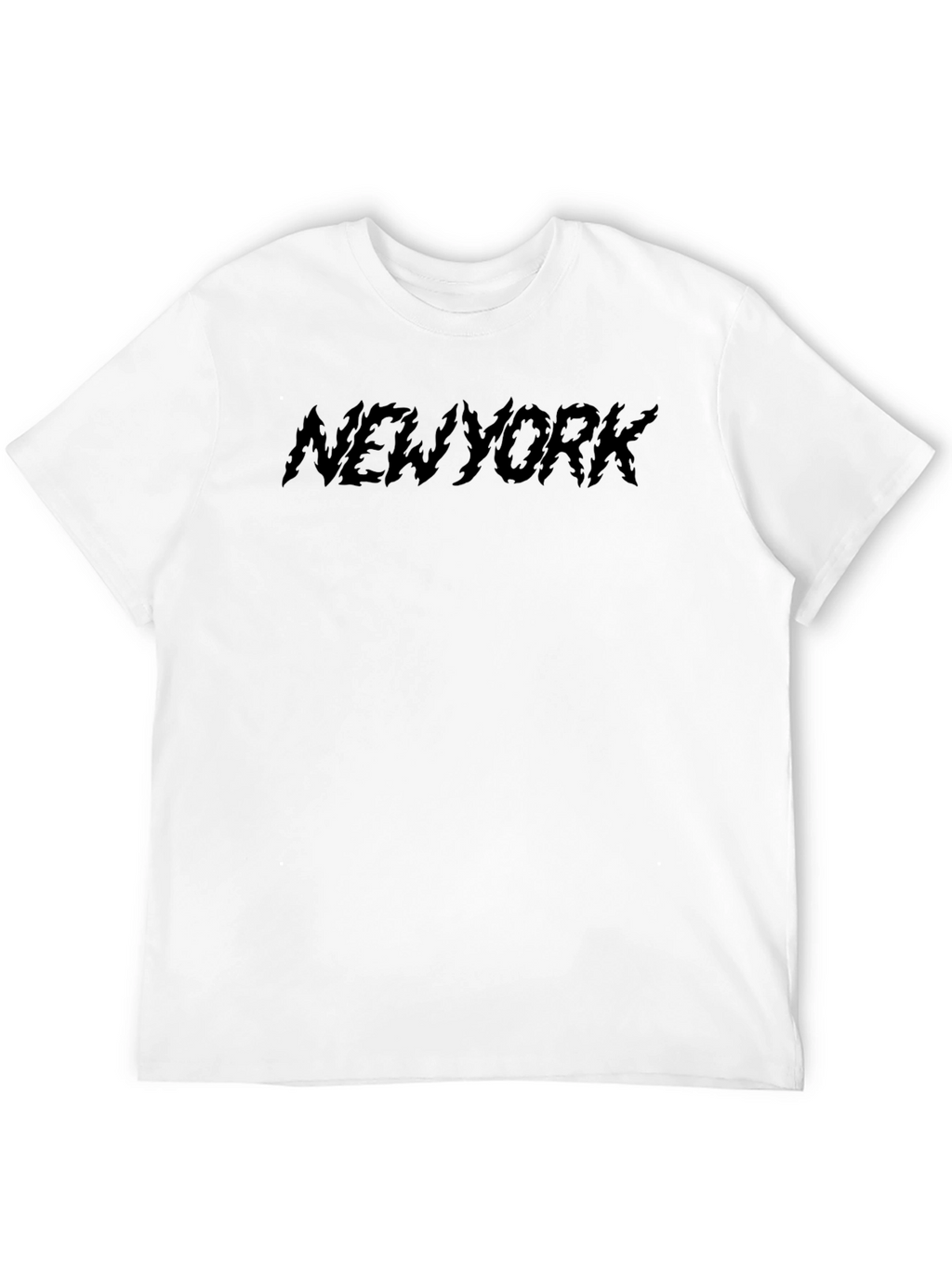 Mens Black New York Graphic Tee