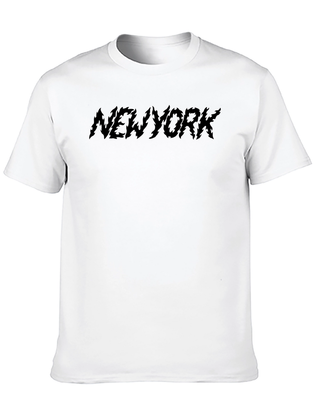 Mens Black New York Graphic Tee