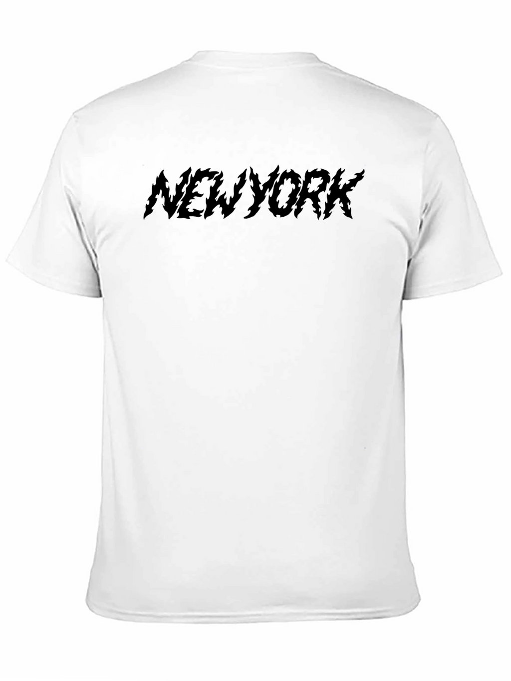 Mens Black New York Graphic Tee