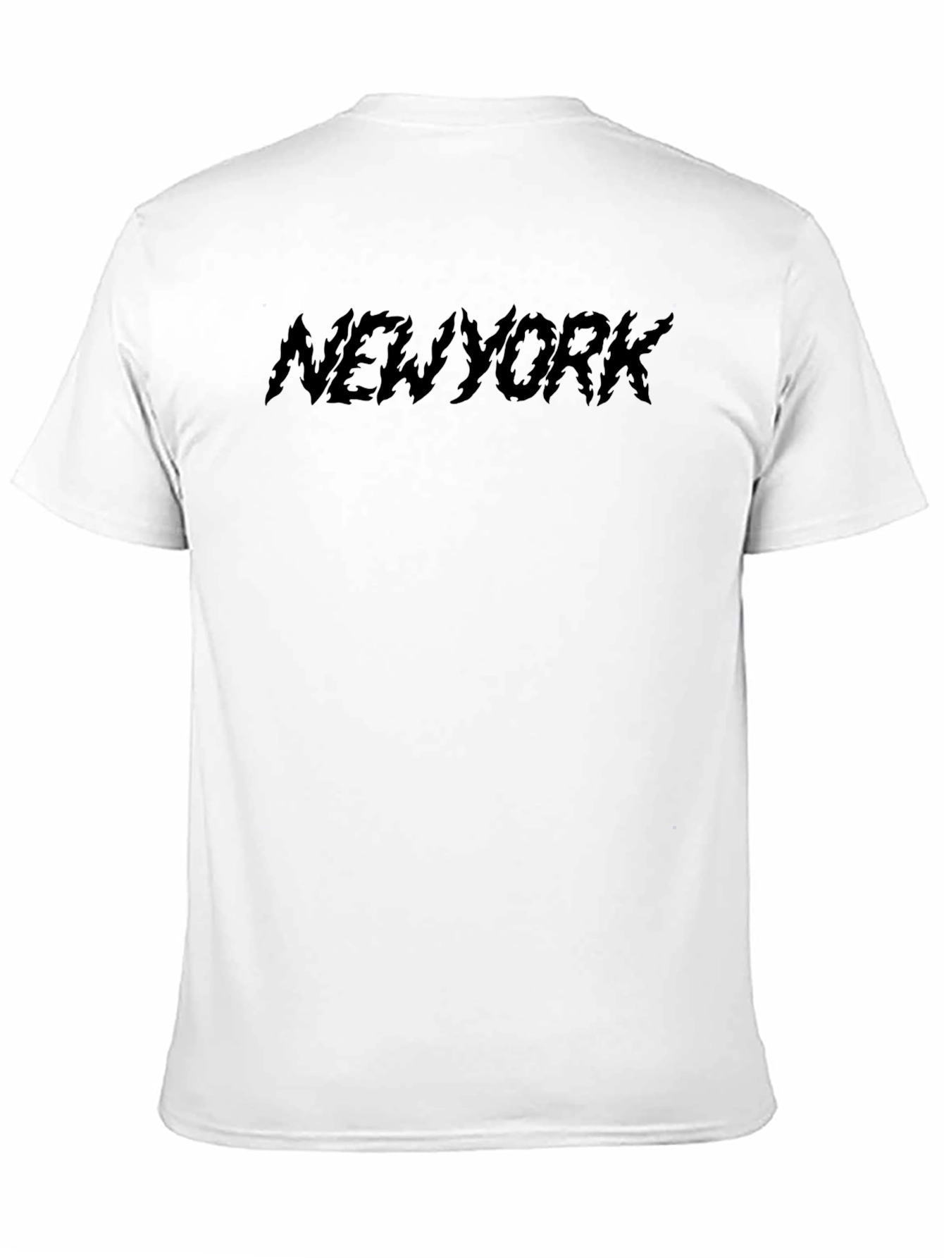 Mens Black New York Graphic Tee