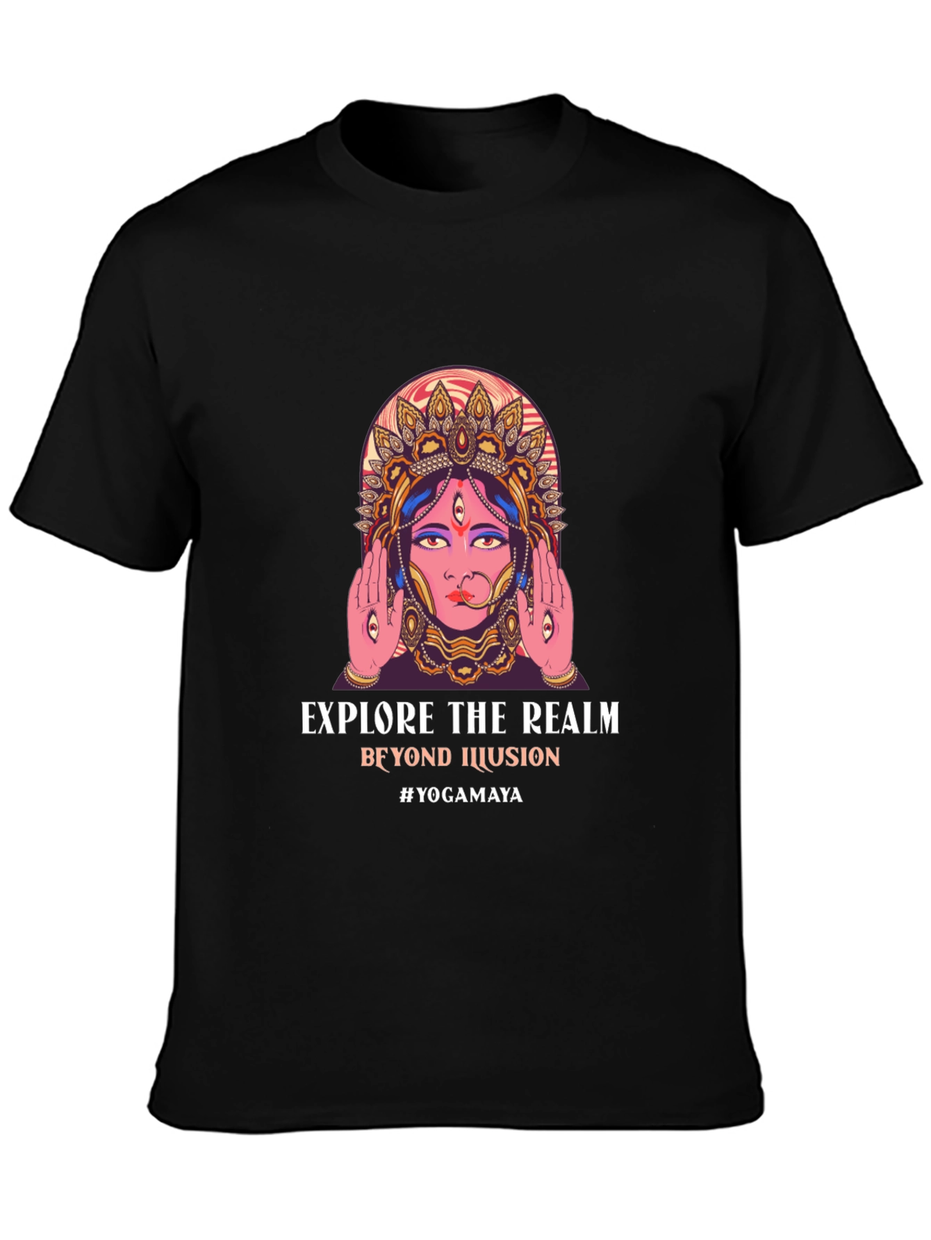 Explore the Realm Tee - Yoga Inspired Graphic T-Shirt