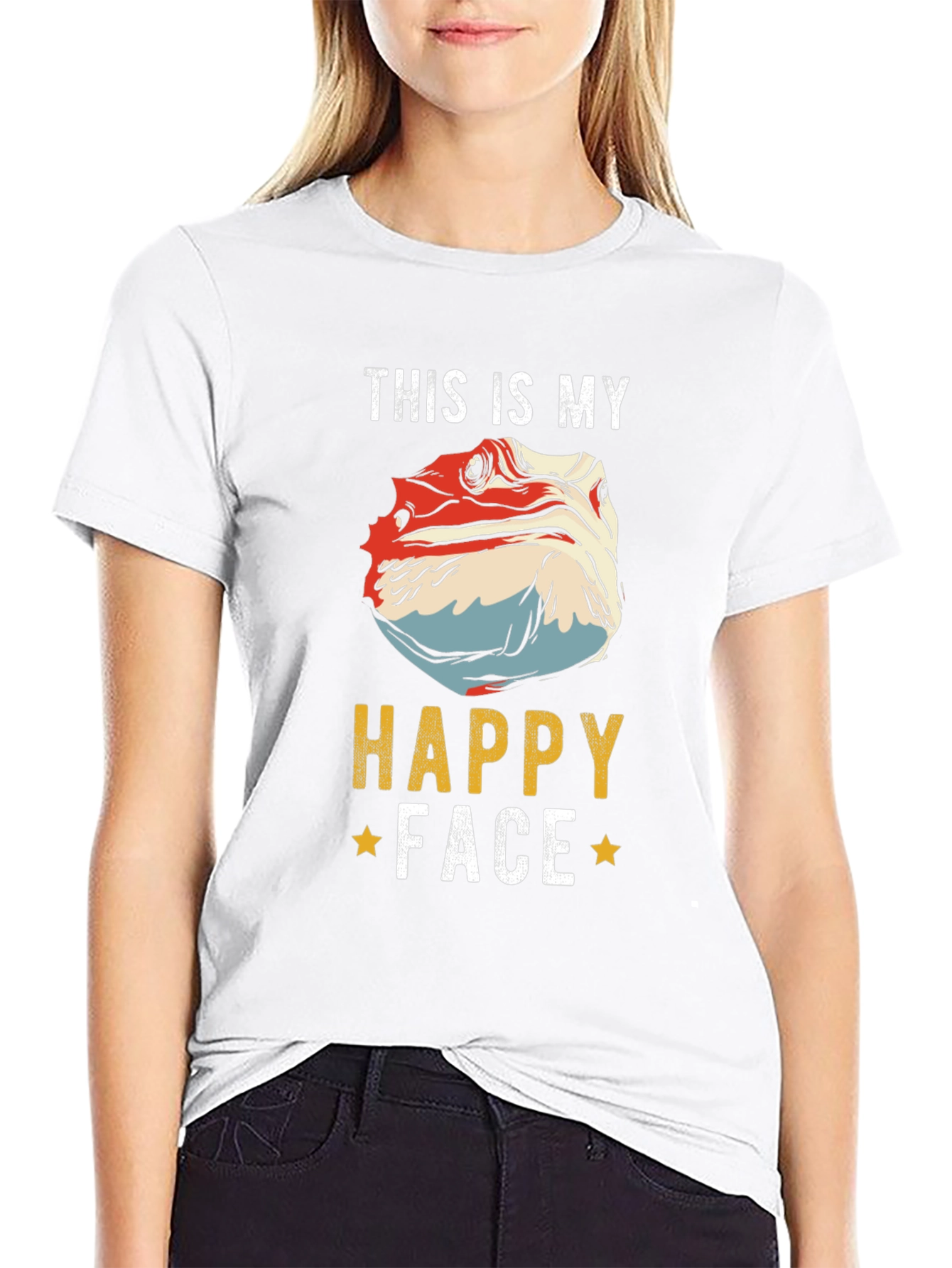 Bearded Dragon Happy Face T-Shirt