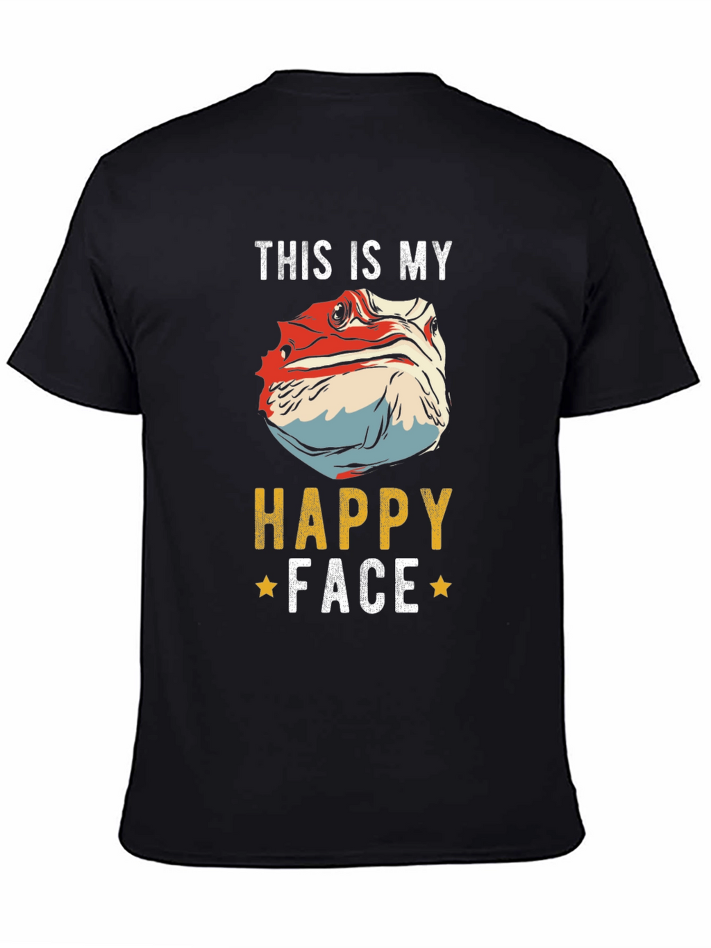 Bearded Dragon Happy Face T-Shirt