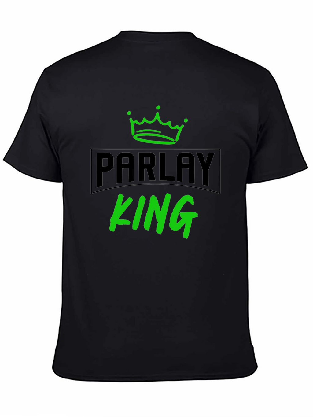 Parlay King Black Graphic Tee