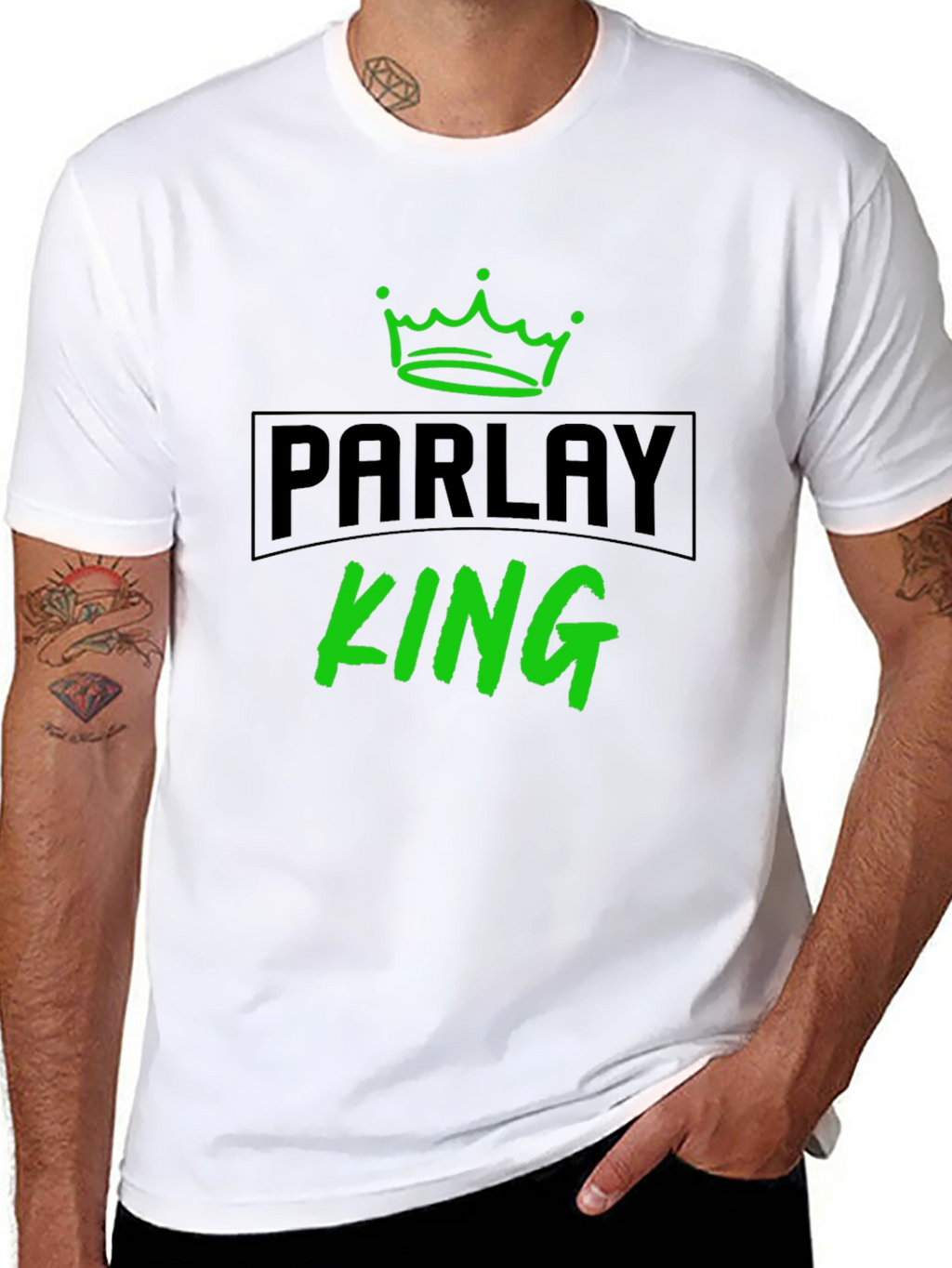 Parlay King Black Graphic Tee
