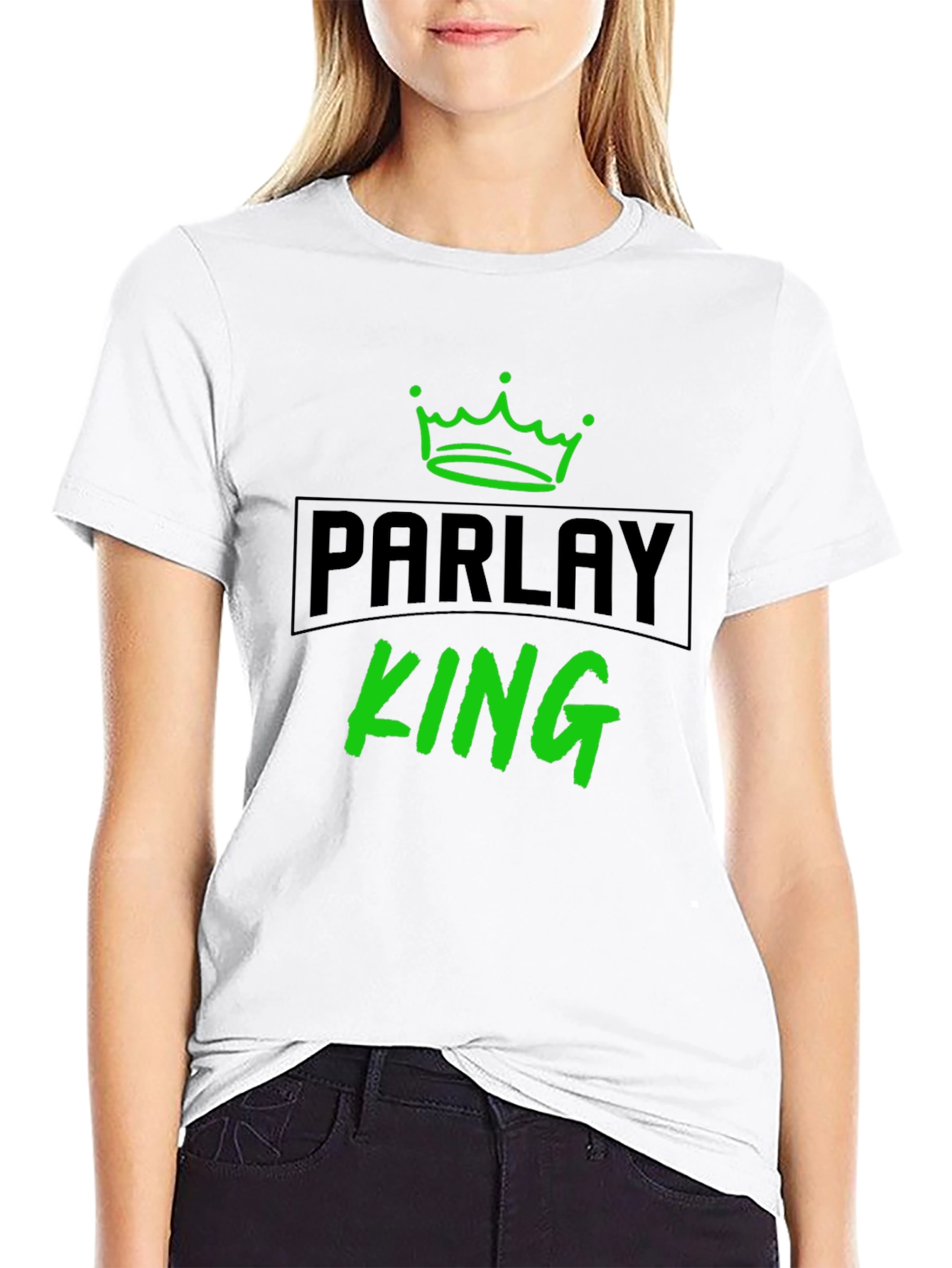 Parlay King Black Graphic Tee