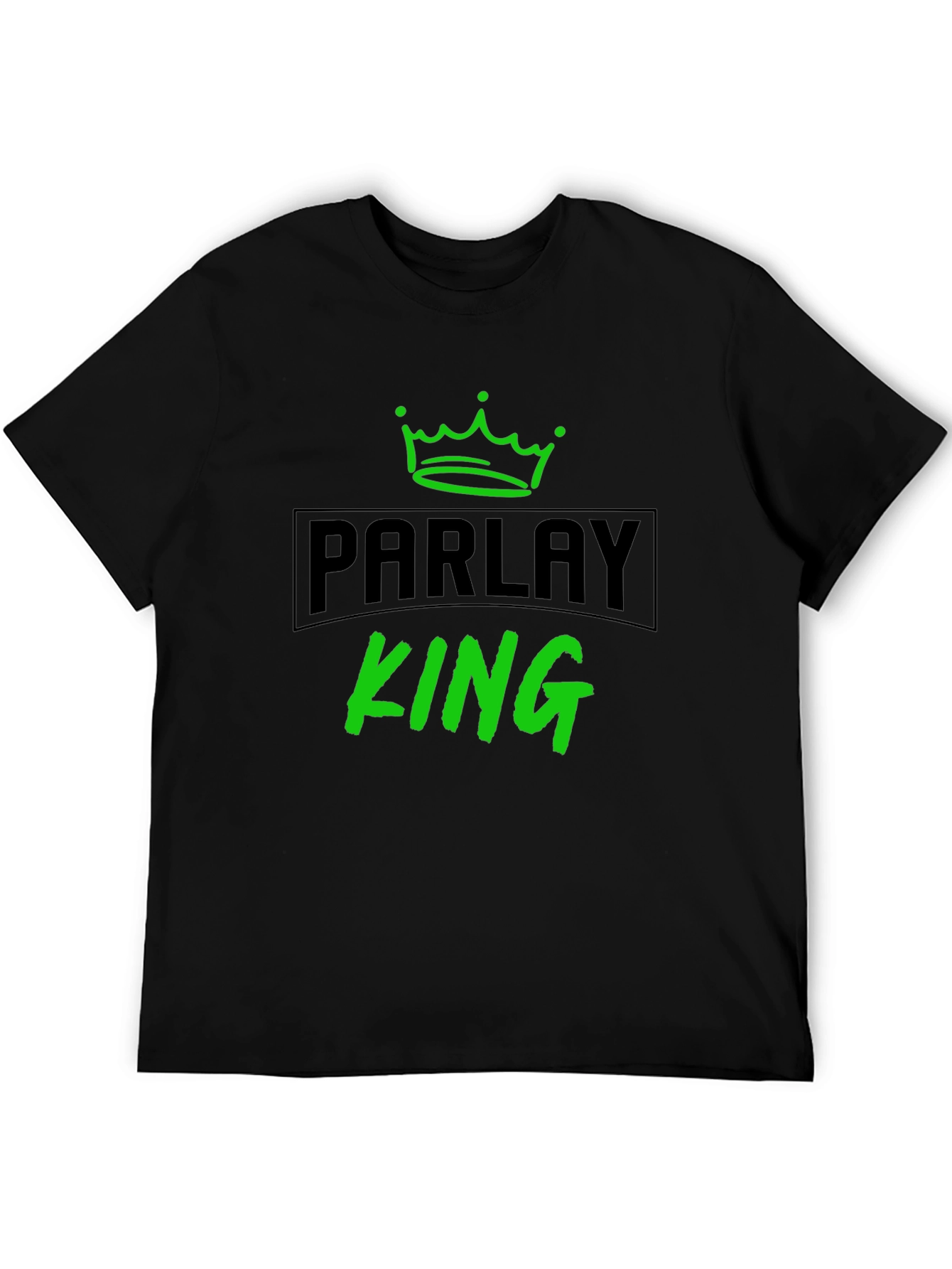 Parlay King Black Graphic Tee