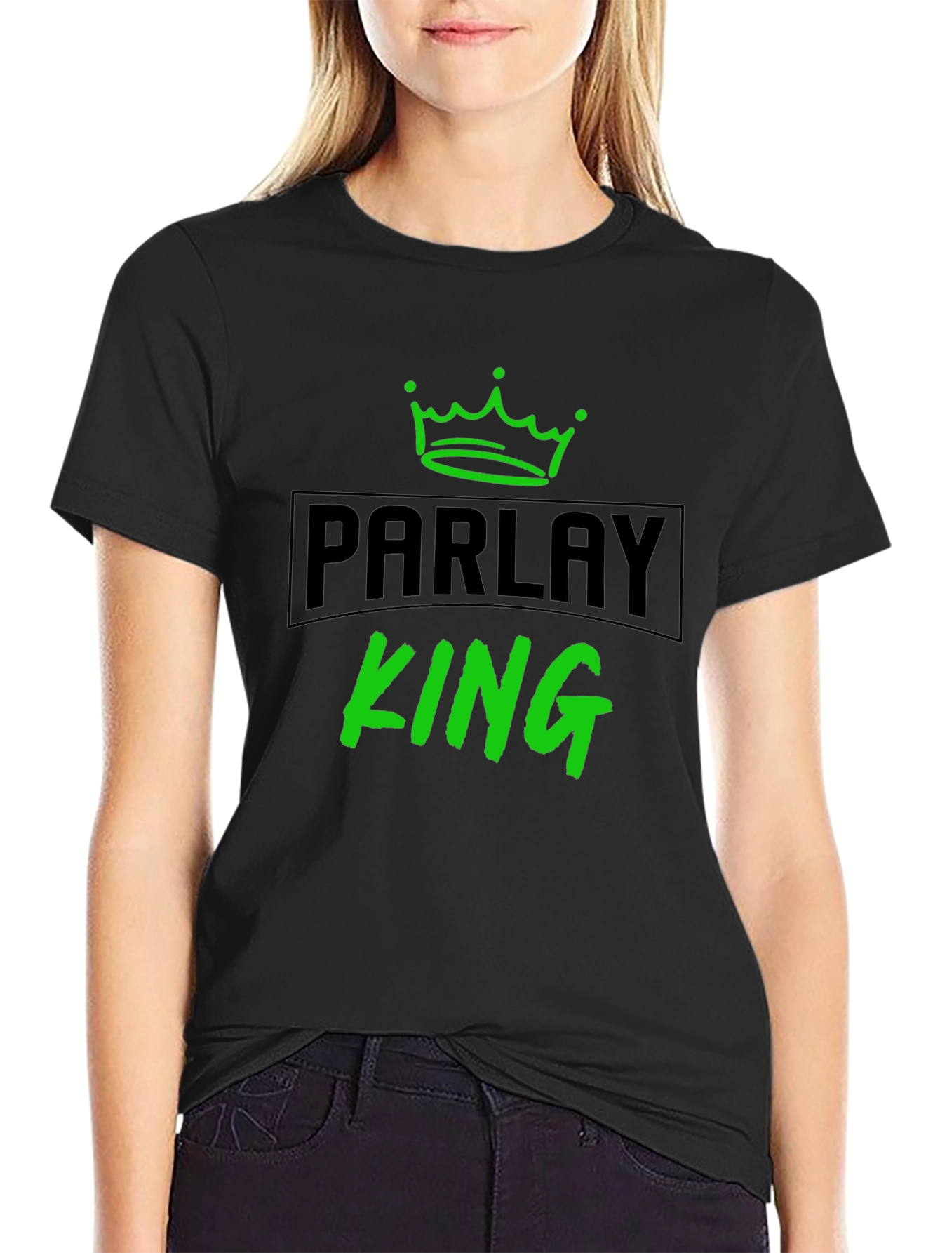Parlay King Black Graphic Tee