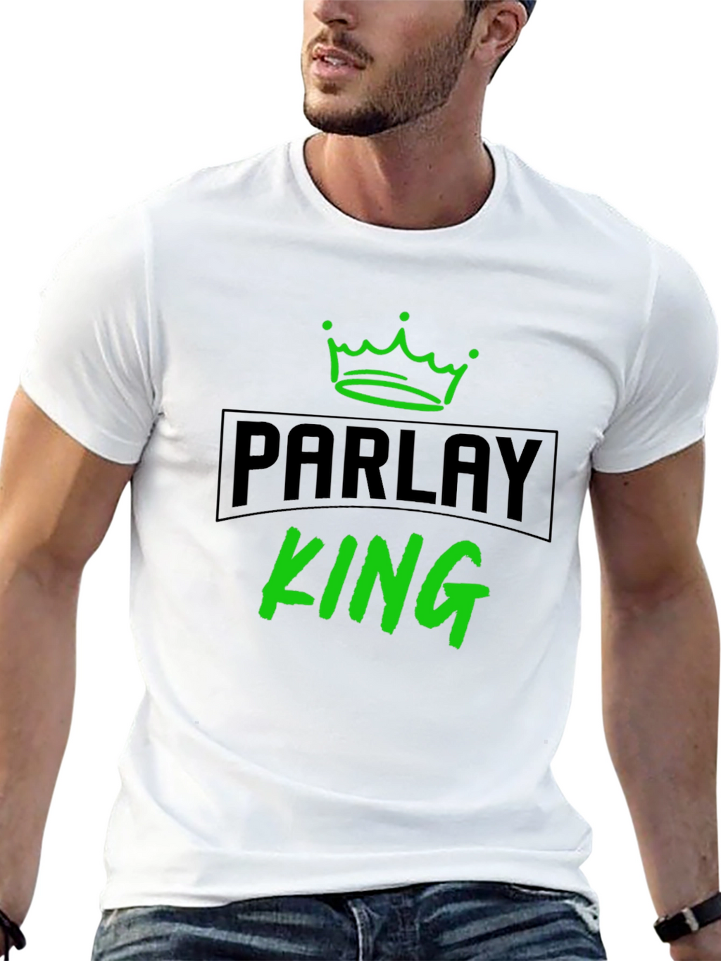 Parlay King Black Graphic Tee