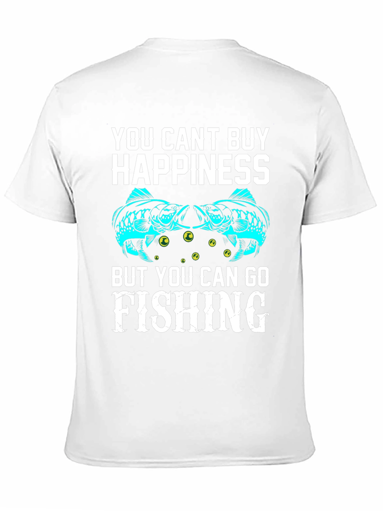 Fishing Happiness Graphic T-Shirt