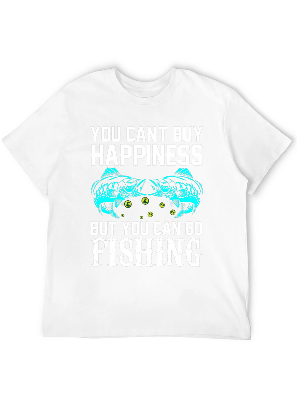 Fishing Happiness Graphic T-Shirt