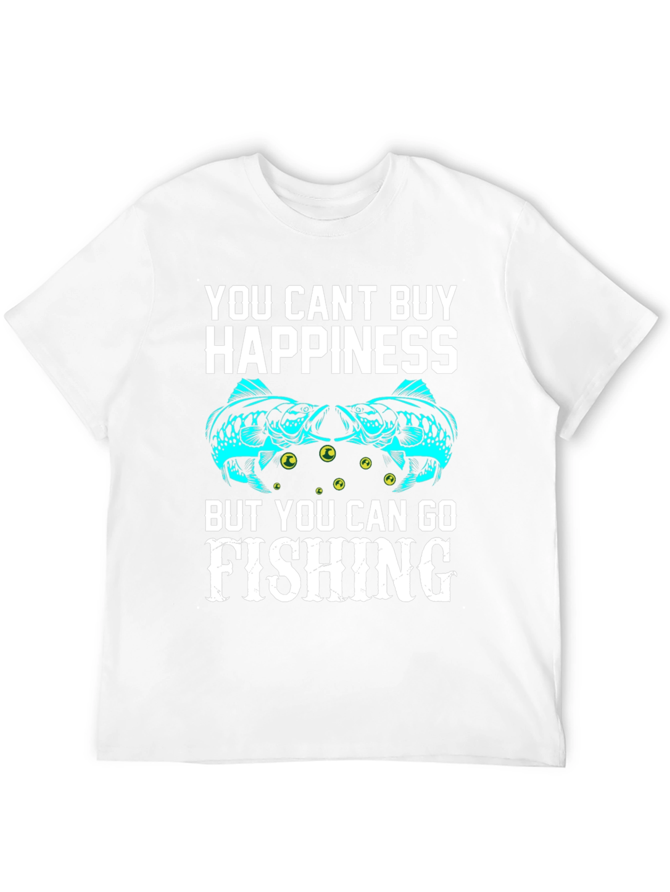 Fishing Happiness Graphic T-Shirt