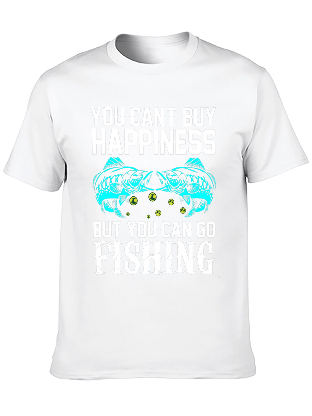 Fishing Happiness Graphic T-Shirt