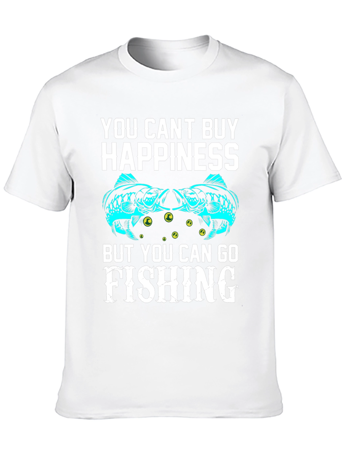Fishing Happiness Graphic T-Shirt