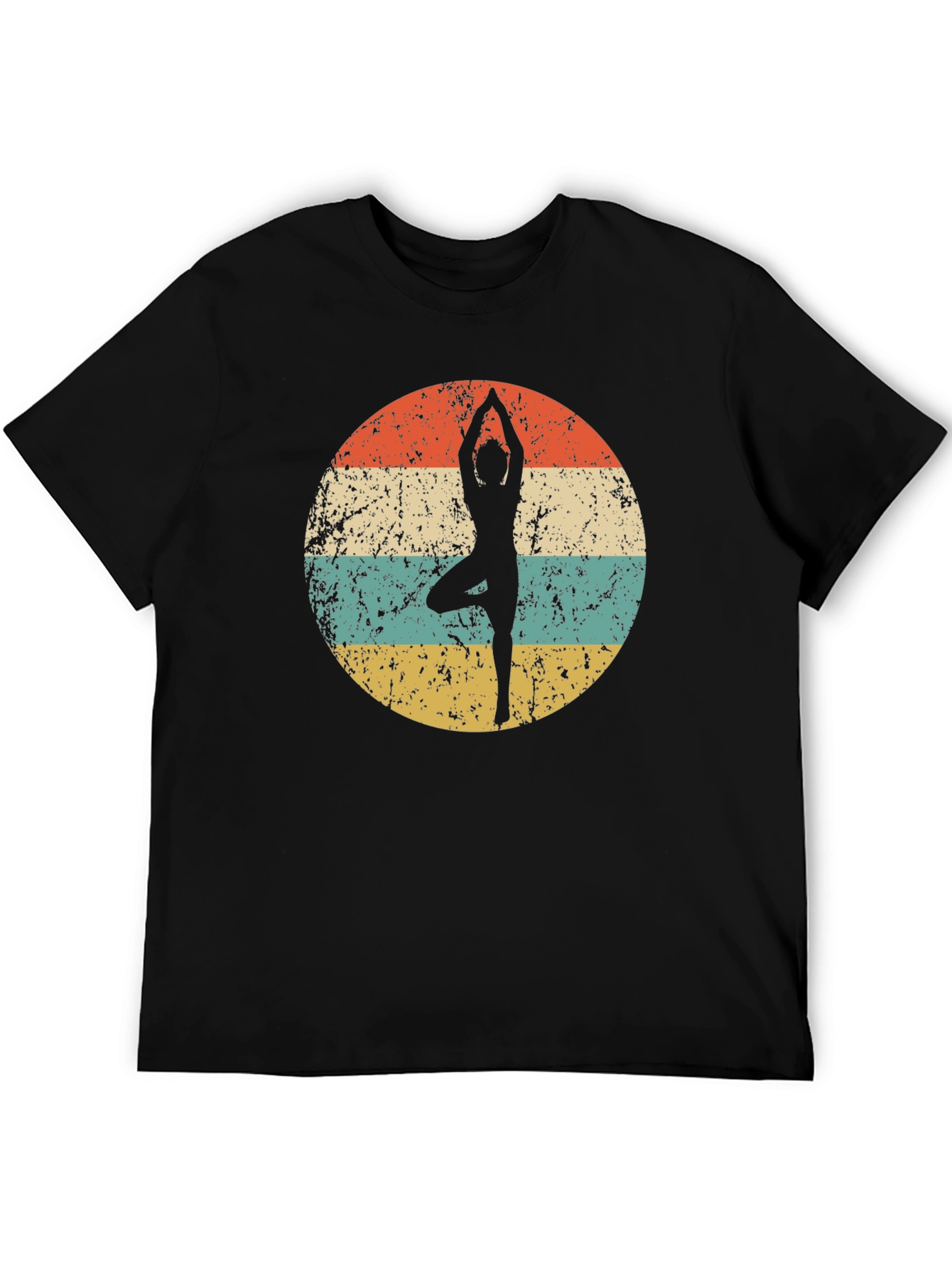 Vintage Yoga Pose T-Shirt