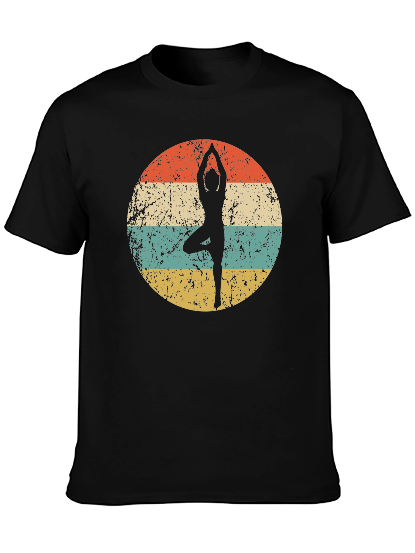 Vintage Yoga Pose T-Shirt