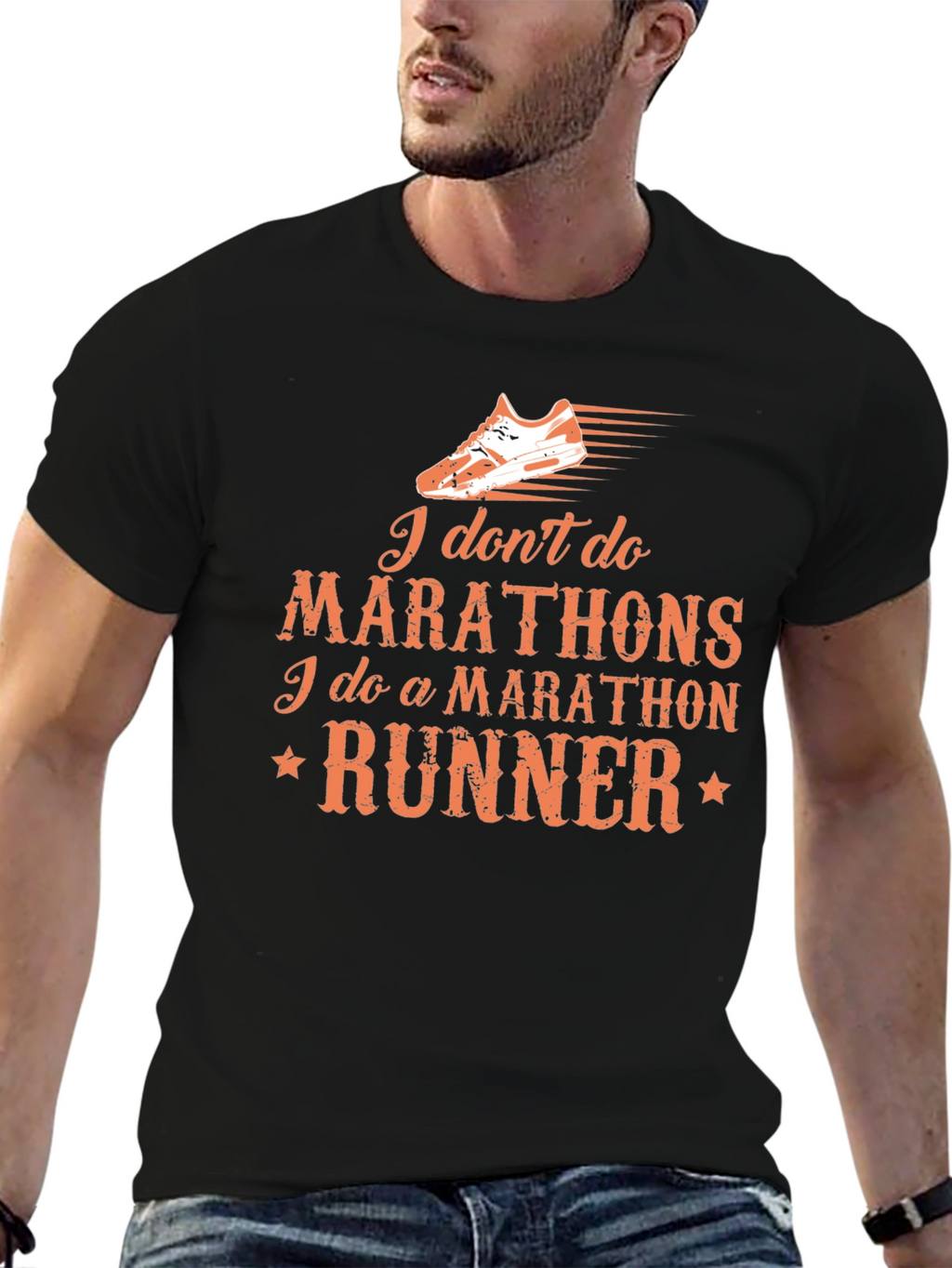 Marathon Runner Graphic Tee