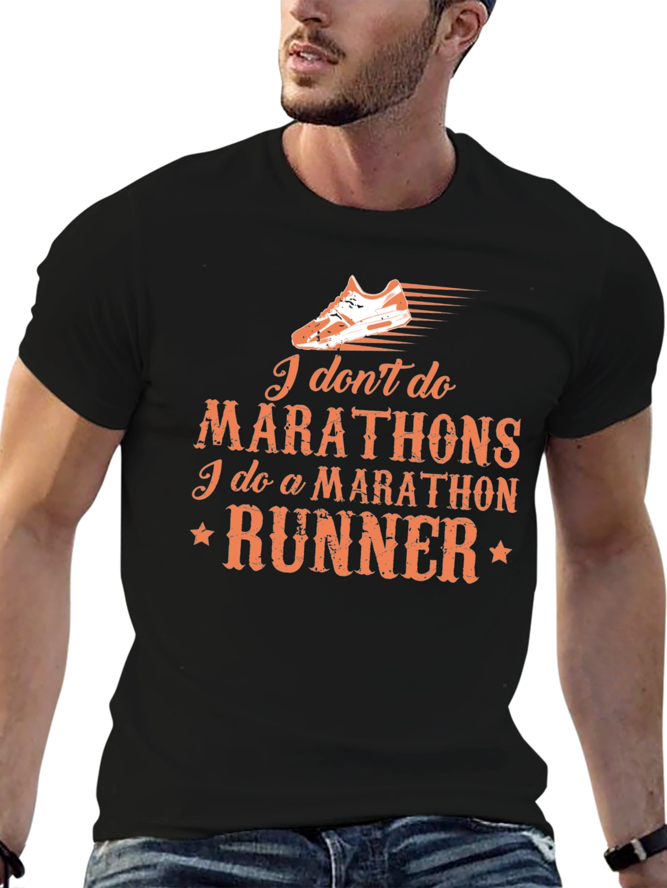 Marathon Runner Graphic Tee