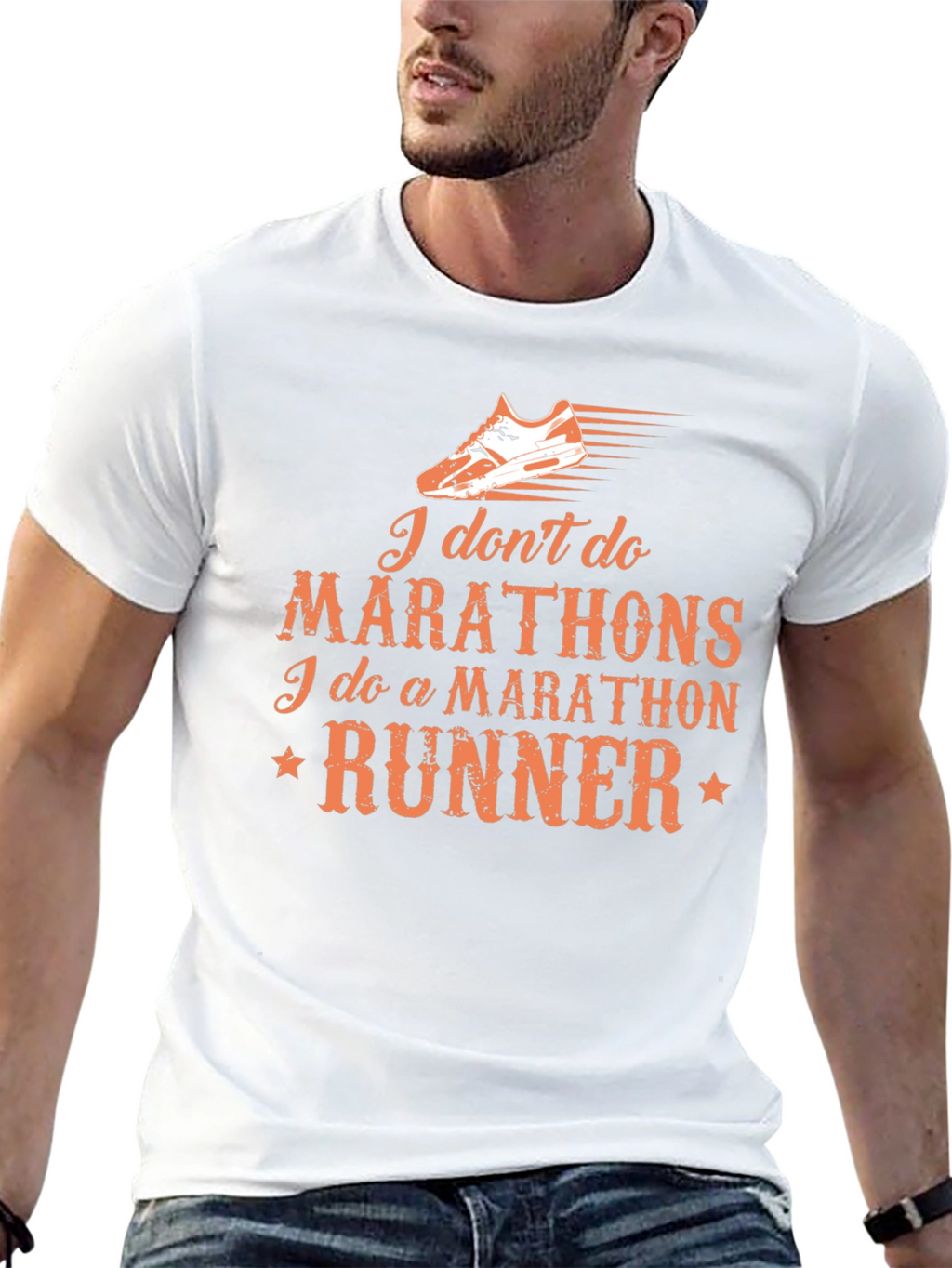 Marathon Runner Graphic Tee