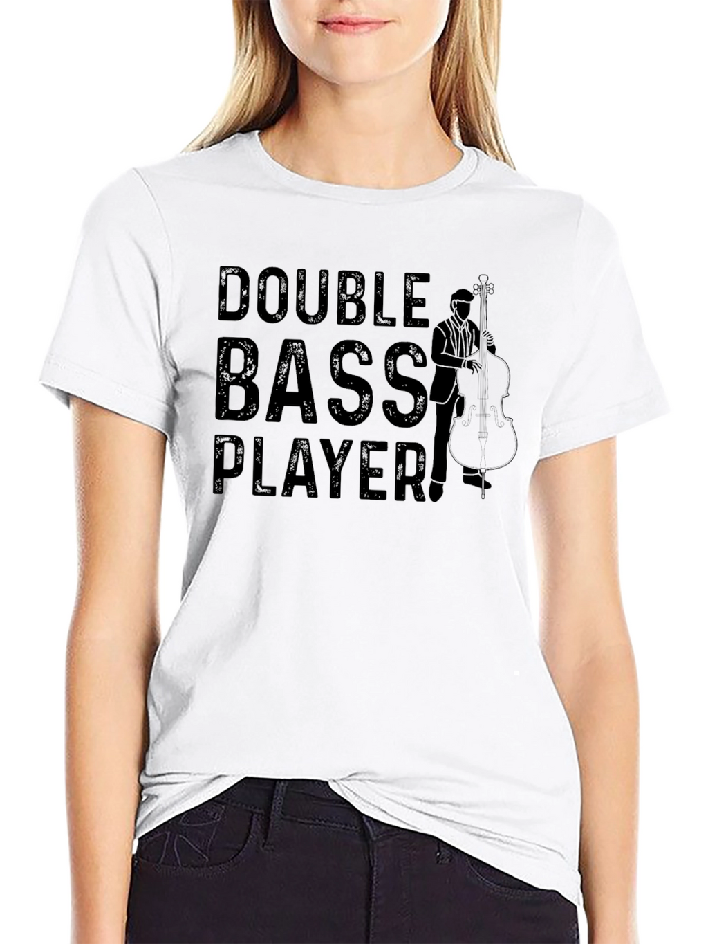 Double Bass Player T-Shirt - Musician Tee