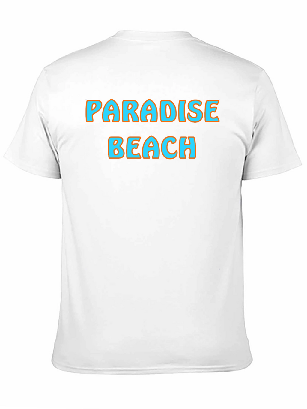 Paradise Beach Graphic Tee - Soft Cotton Blend