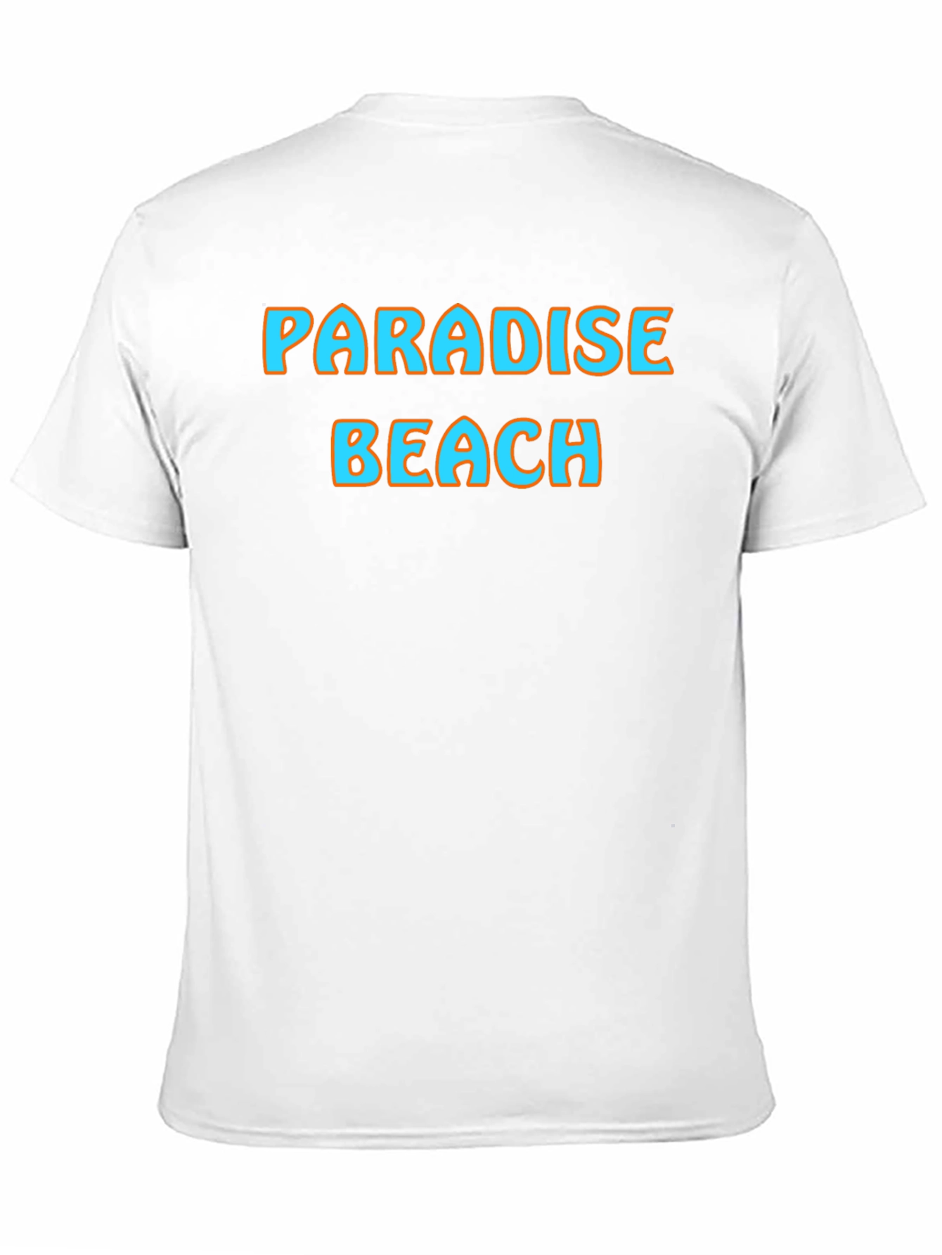 Paradise Beach Graphic Tee - Soft Cotton Blend