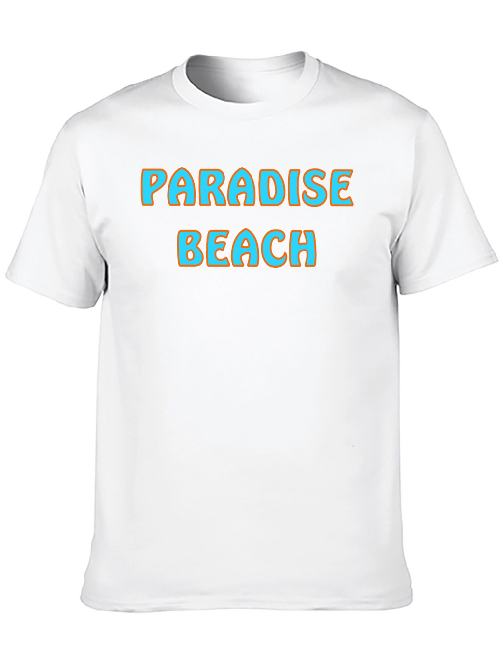 Paradise Beach Graphic Tee - Soft Cotton Blend