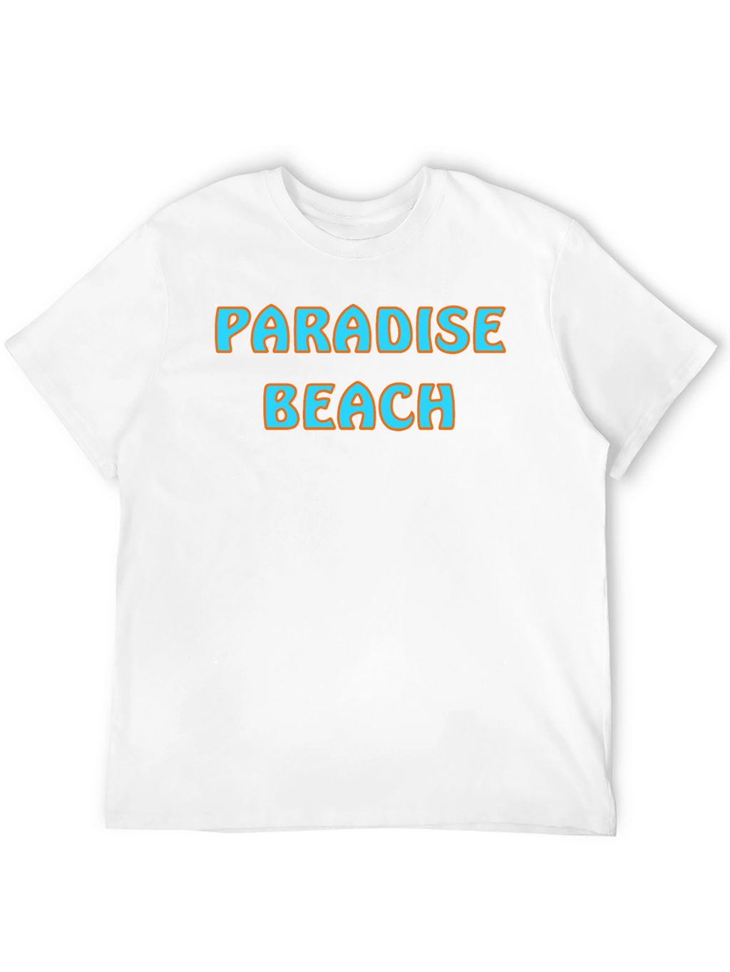 Paradise Beach Graphic Tee - Soft Cotton Blend