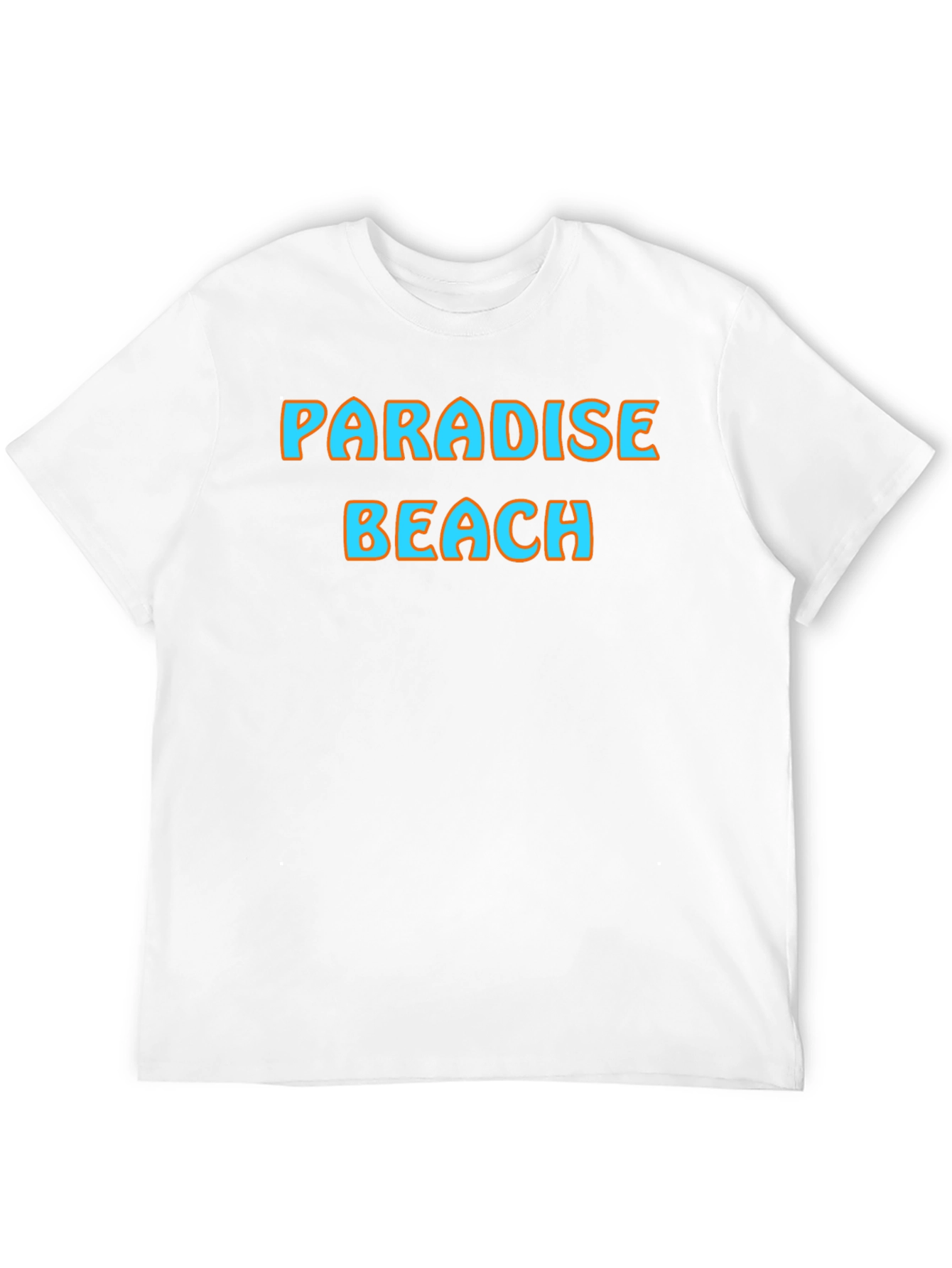 Paradise Beach Graphic Tee - Soft Cotton Blend