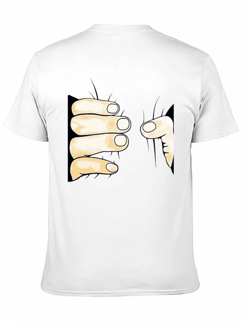 Funny Hand Grabbing T-Shirt - Unique Graphic Tee