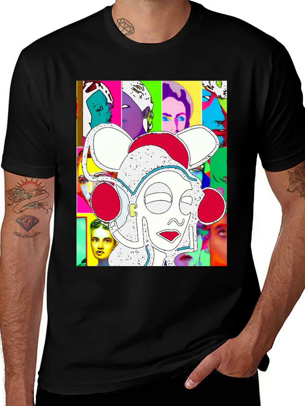 Pop Art Inspired Graphic Tee