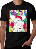 Pop Art Inspired Graphic Tee