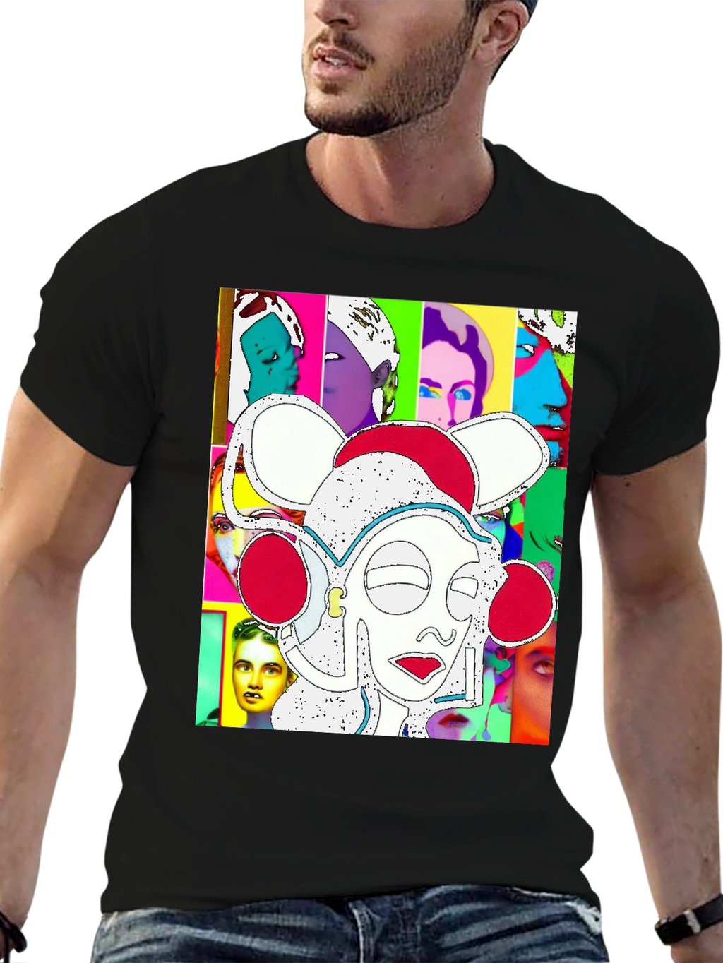 Pop Art Inspired Graphic Tee
