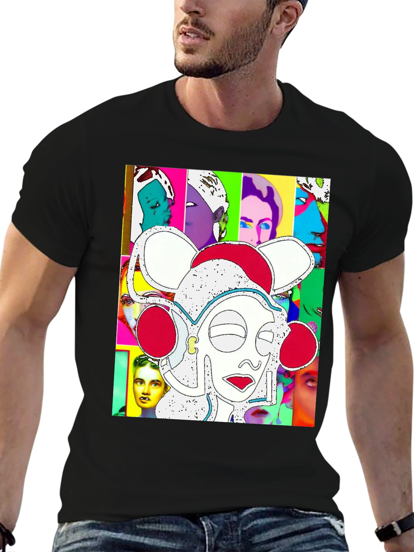 Pop Art Inspired Graphic Tee