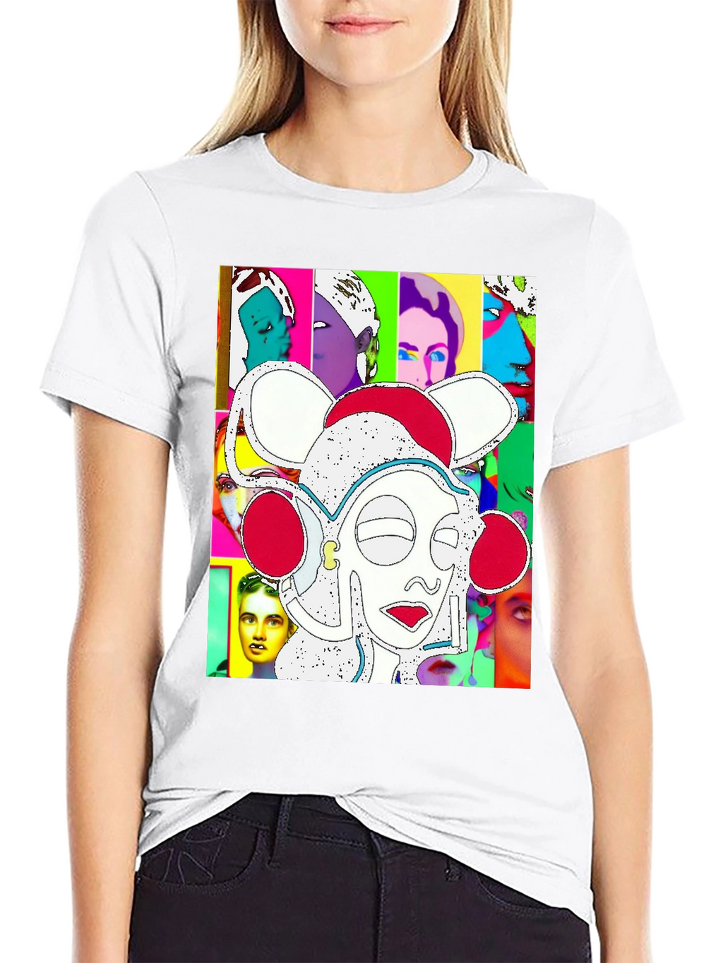 Pop Art Inspired Graphic Tee