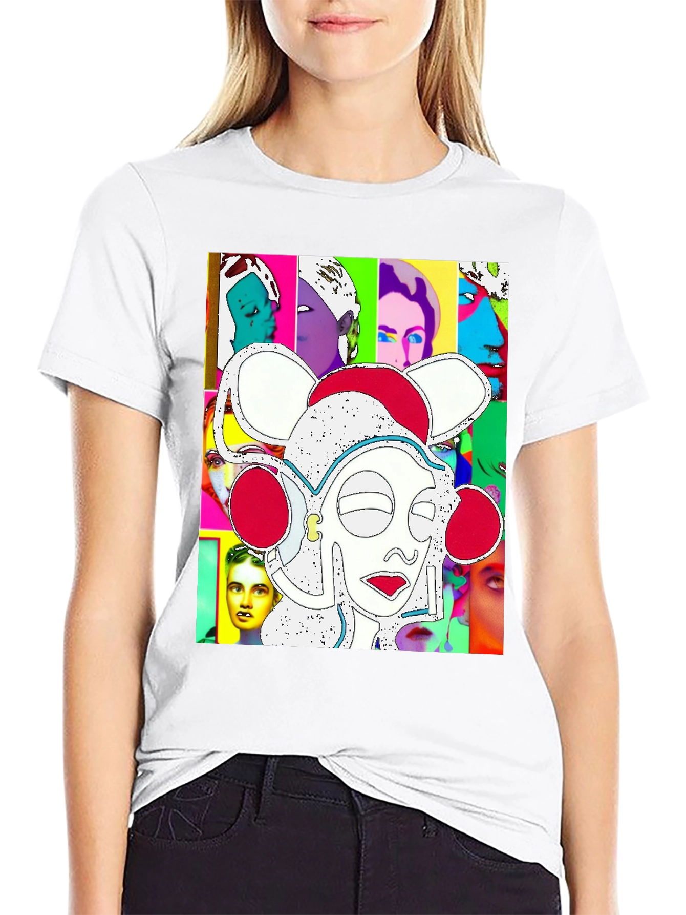 Pop Art Inspired Graphic Tee