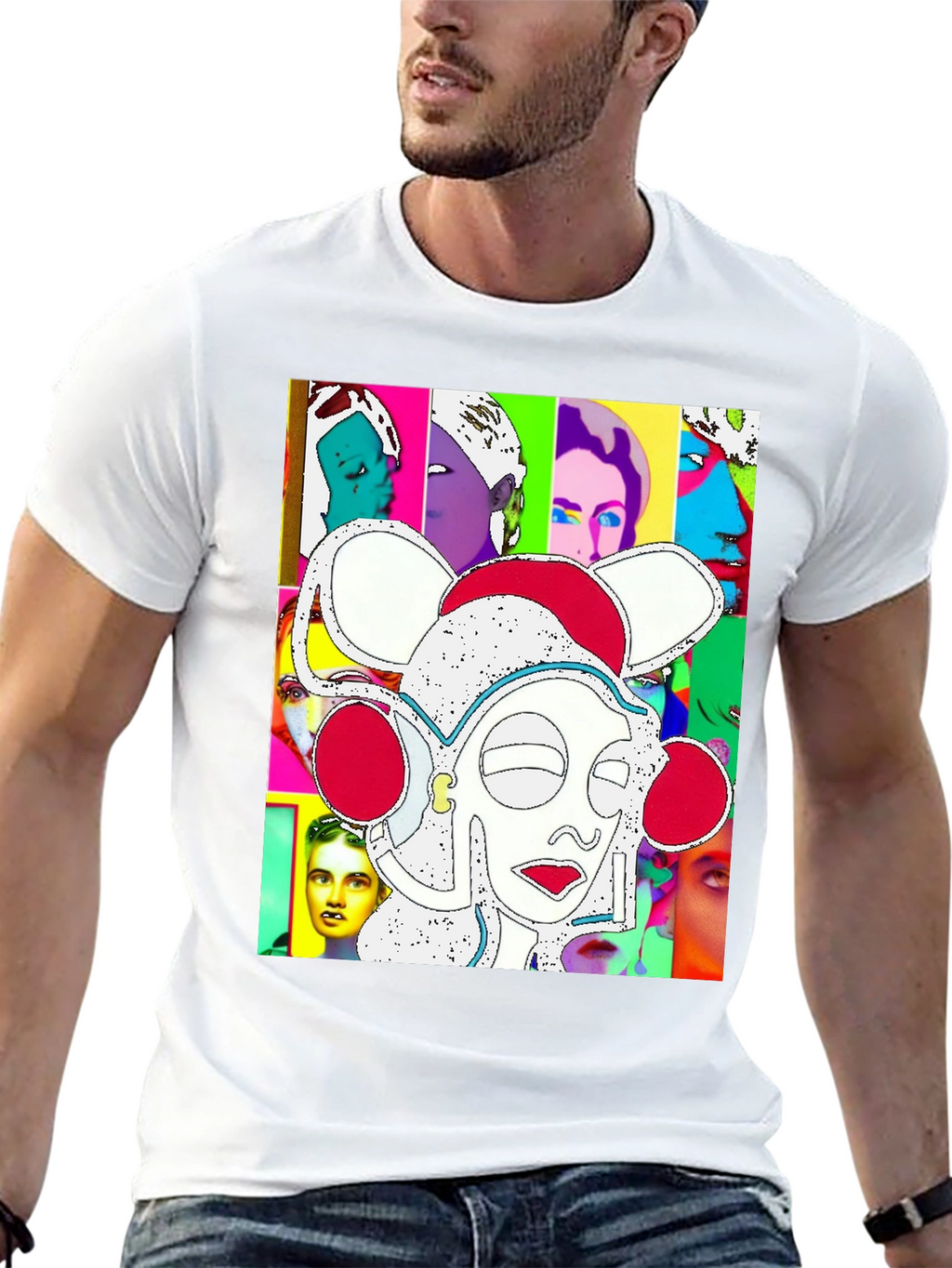 Pop Art Inspired Graphic Tee