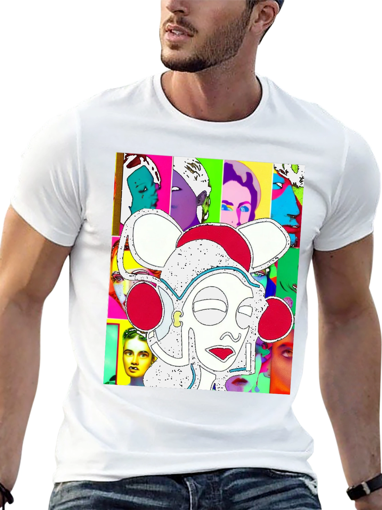 Pop Art Inspired Graphic Tee