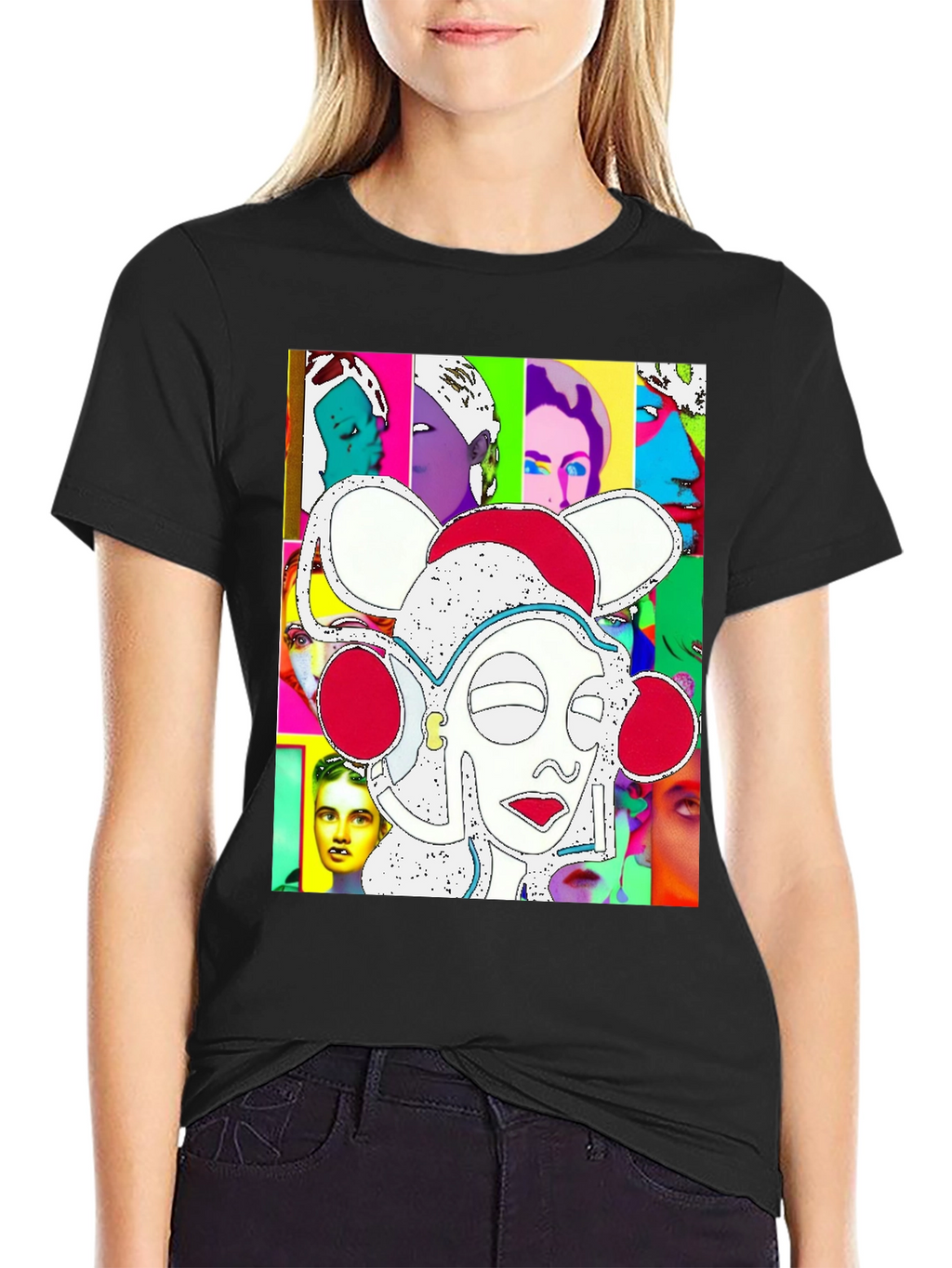 Pop Art Inspired Graphic Tee