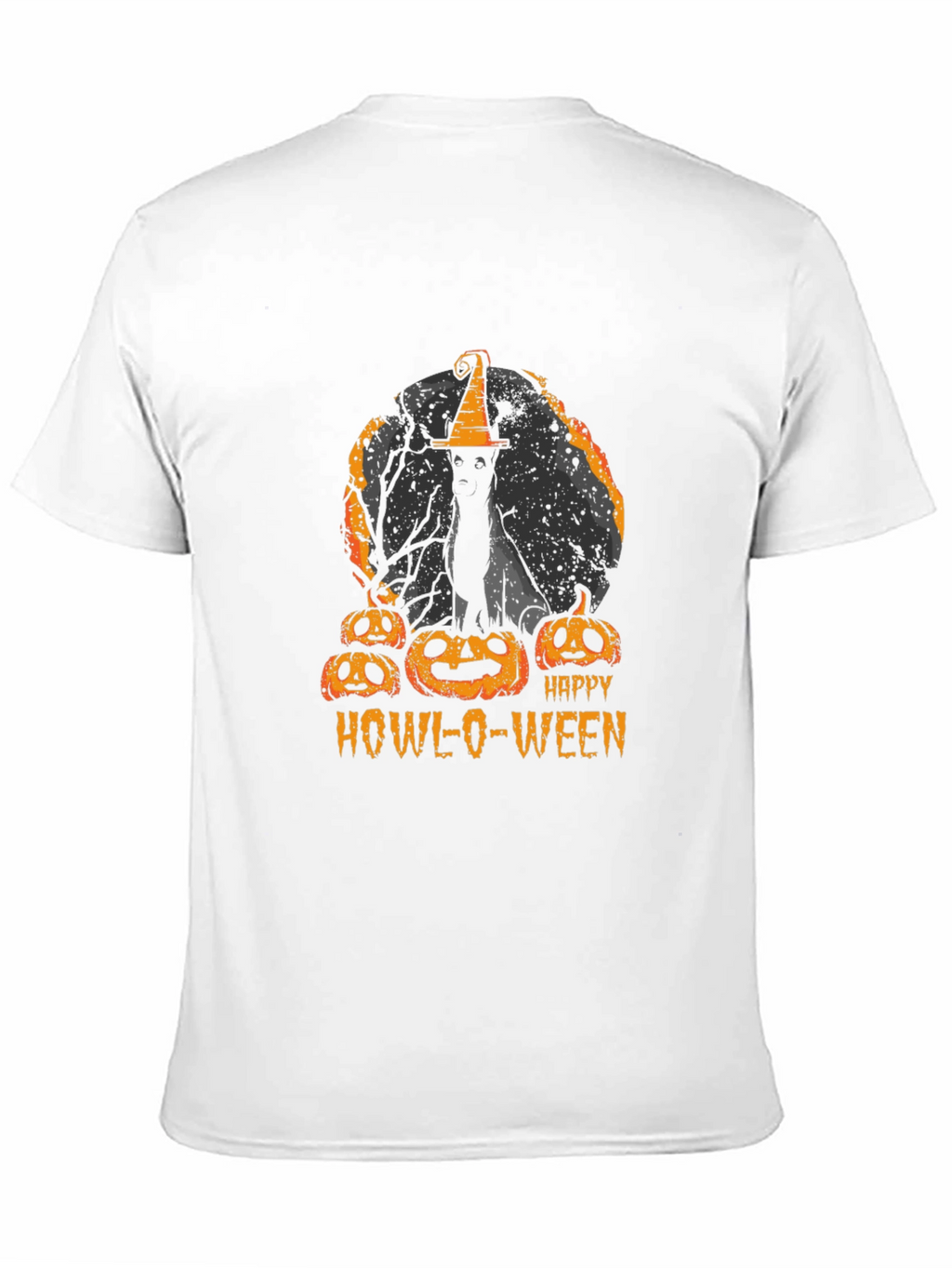 Howl-O-Ween Cat & Pumpkins T-Shirt