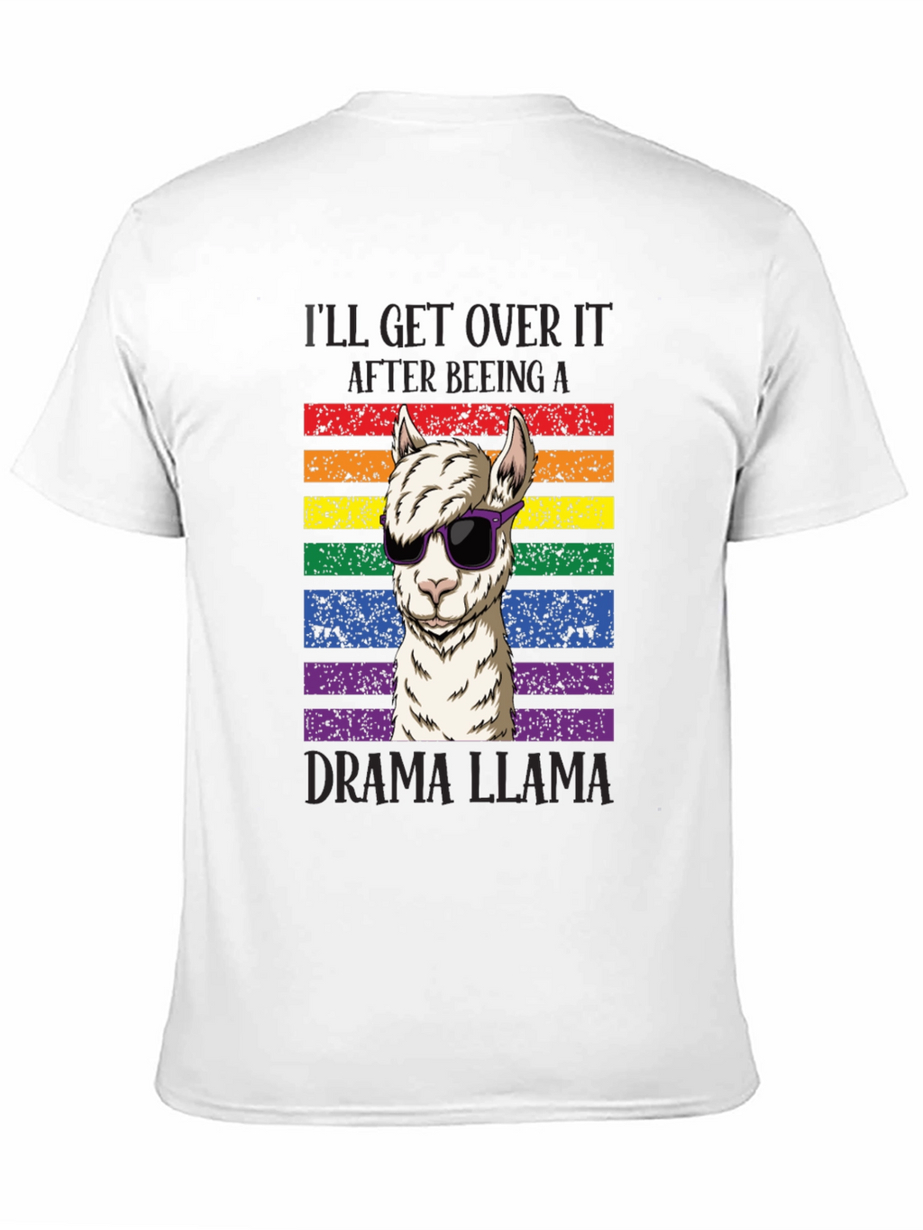 Drama Llama Rainbow Pride T-Shirt