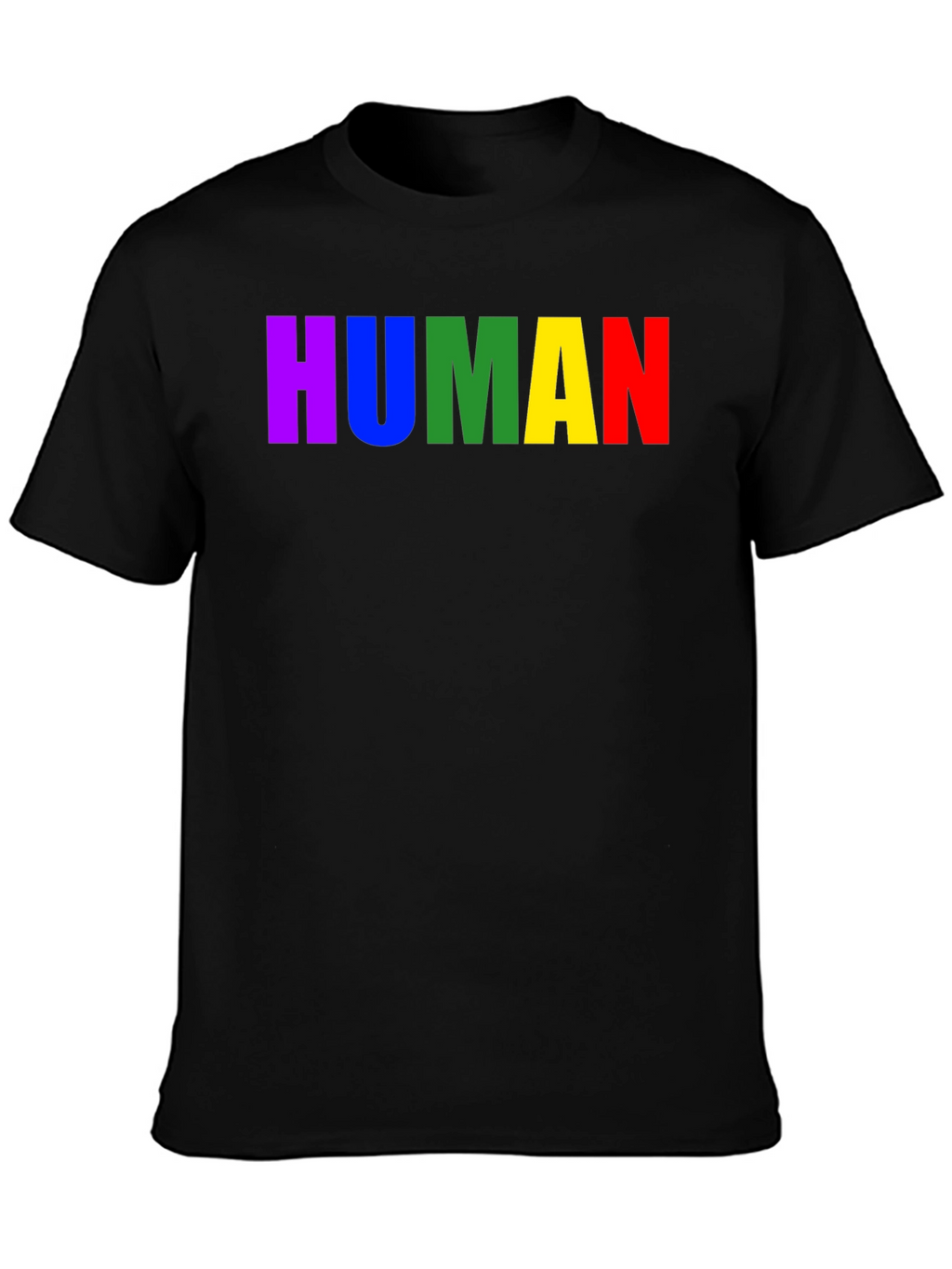 Rainbow HUMAN T-Shirt - Pride & Equality