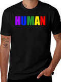 Rainbow HUMAN T-Shirt - Pride & Equality