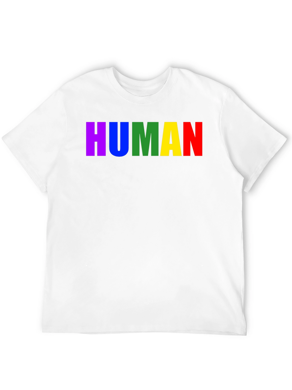 Rainbow HUMAN T-Shirt - Pride & Equality